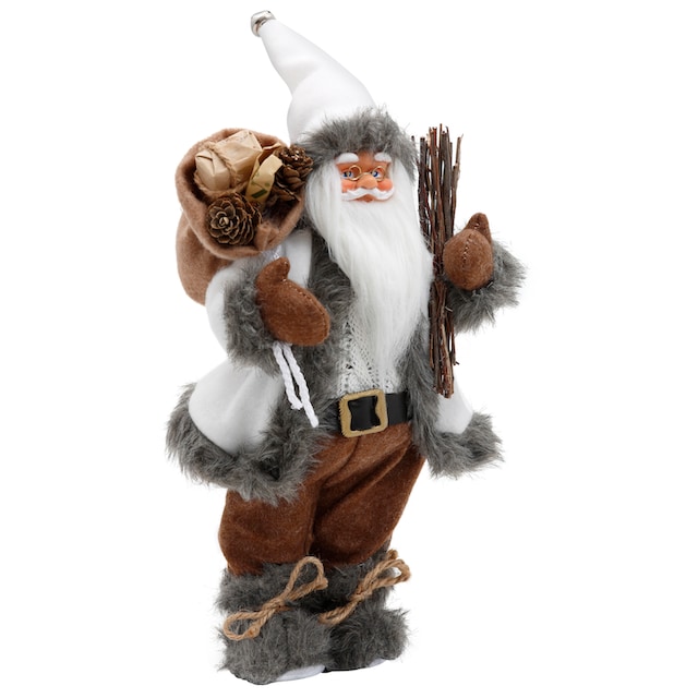 HOSSNER - HOMECOLLECTION Weihnachtsmann »Weihnachtsdeko«, stehend, Höhe 30  cm im OTTO Online Shop