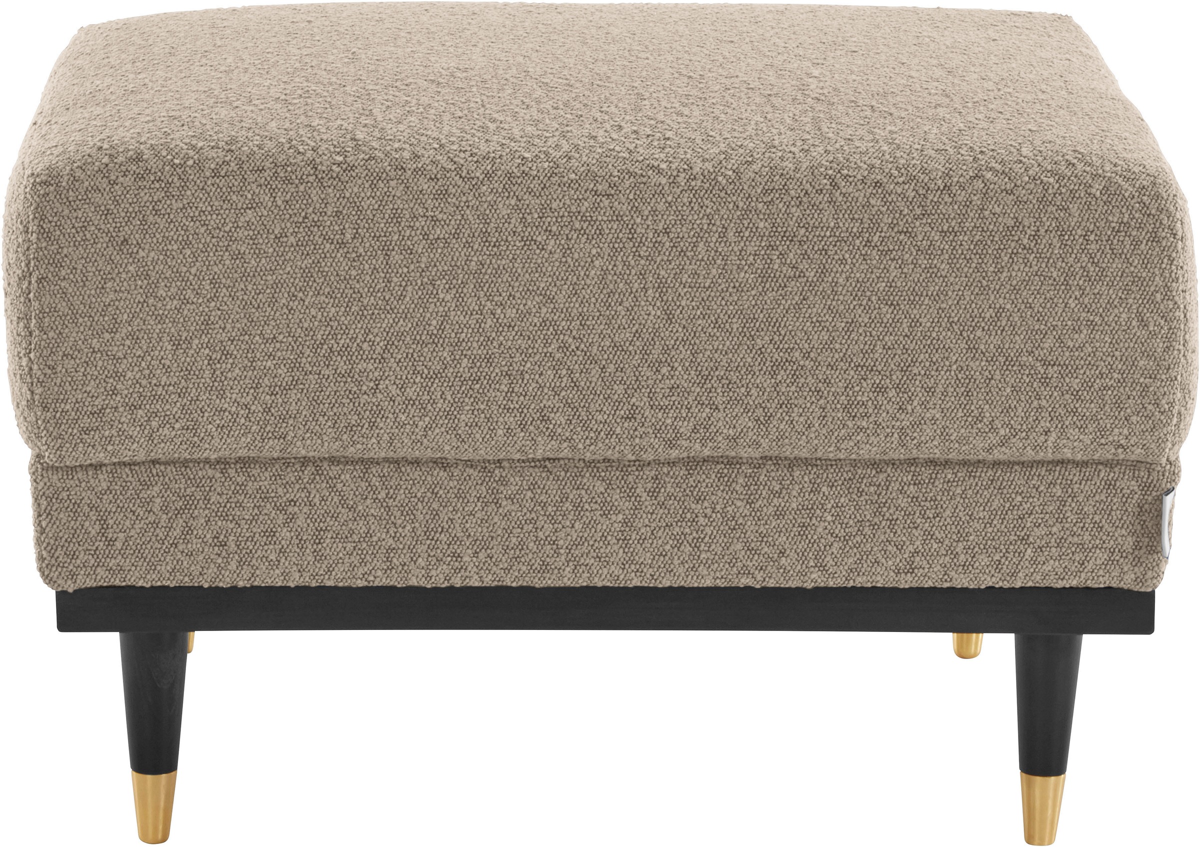 Home affaire Polsterhocker »Chamby New« im Bouclé-Strukturbezug