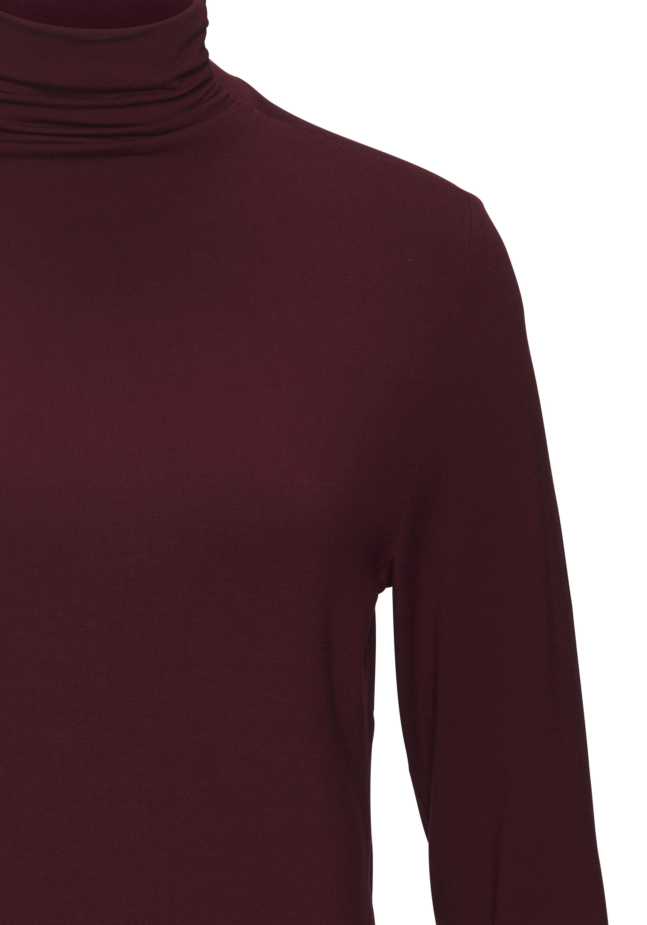 LASCANA Stehkragenshirt »aus weichem Viskose-Stretch« 2er-Pack, 