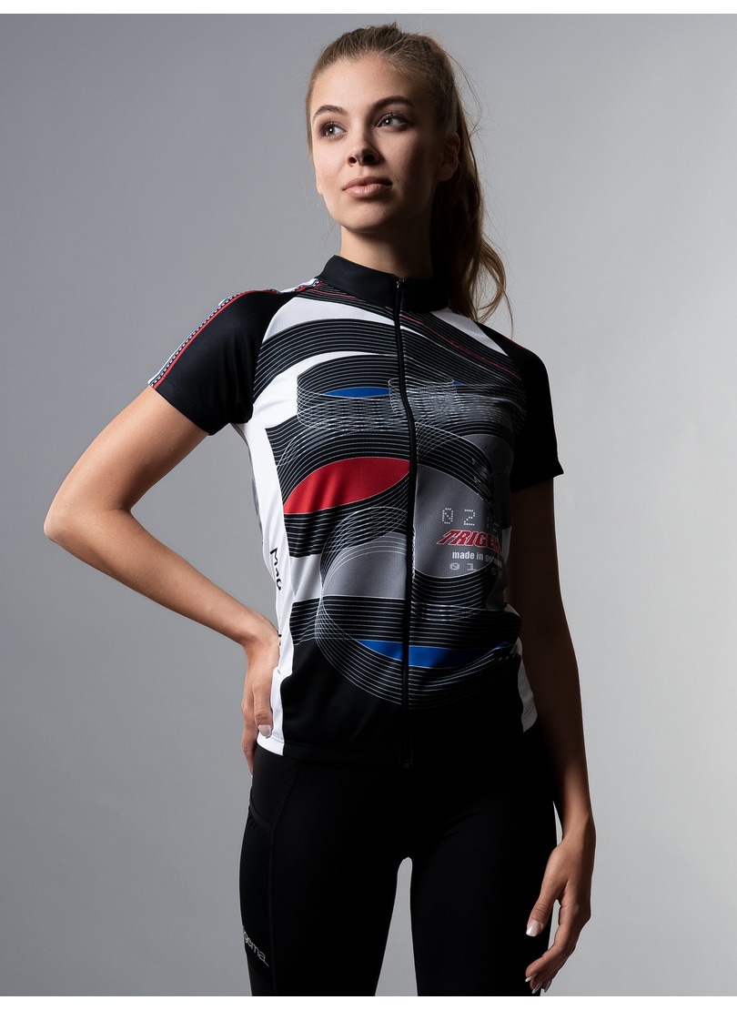 T-Shirt »TRIGEMA Fahrradjacke aus atmungsaktivem Material«