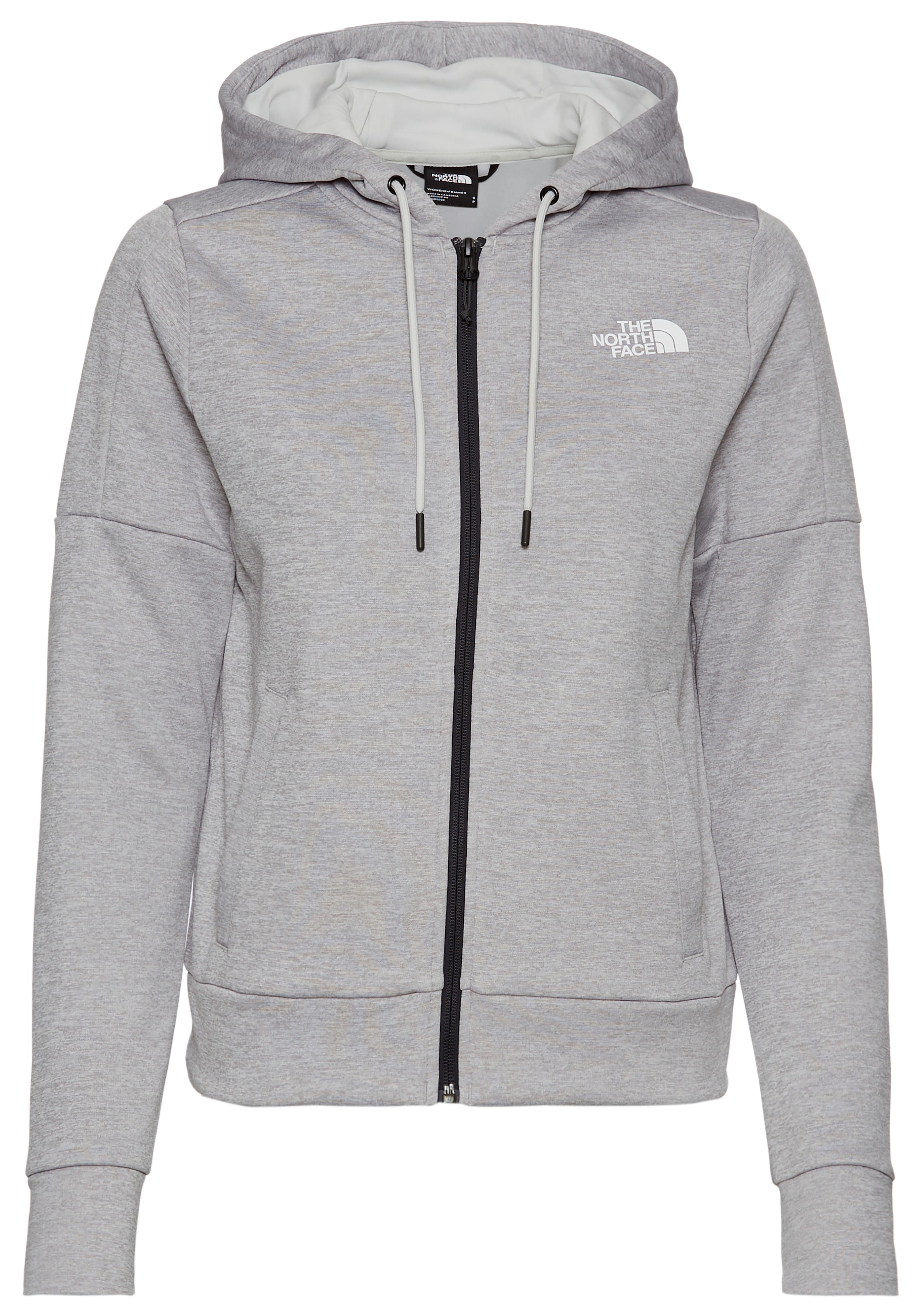 Trainingsjacke »REAXION FLEECE F/Z HOODIE«, mit Kapuze, mit Logodruck