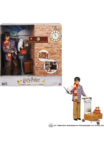 Mattel® Anziehpuppe »Harry Potter, Gleis 9 3/4 Spielset«, mit Harry Potter Puppe &... kaufen