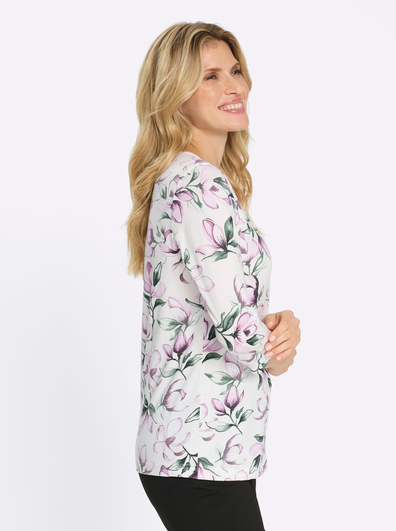 Classic Basics Rundhalsshirt »Rundhals-Shirt« 1 tlg.