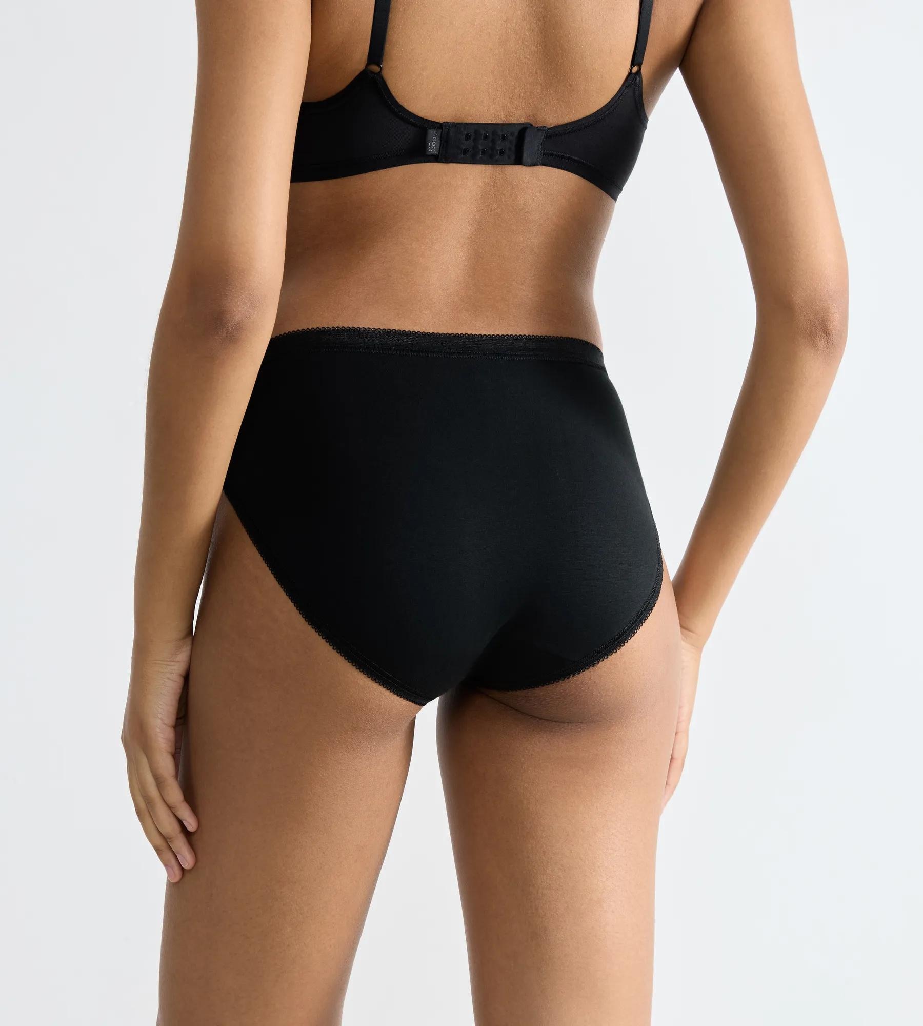 sloggi Tai-Slip »Basic+« 3er Pack,  elastischer Bund, weiche Nähte, Baumwollmischung, atmungsaktiv
