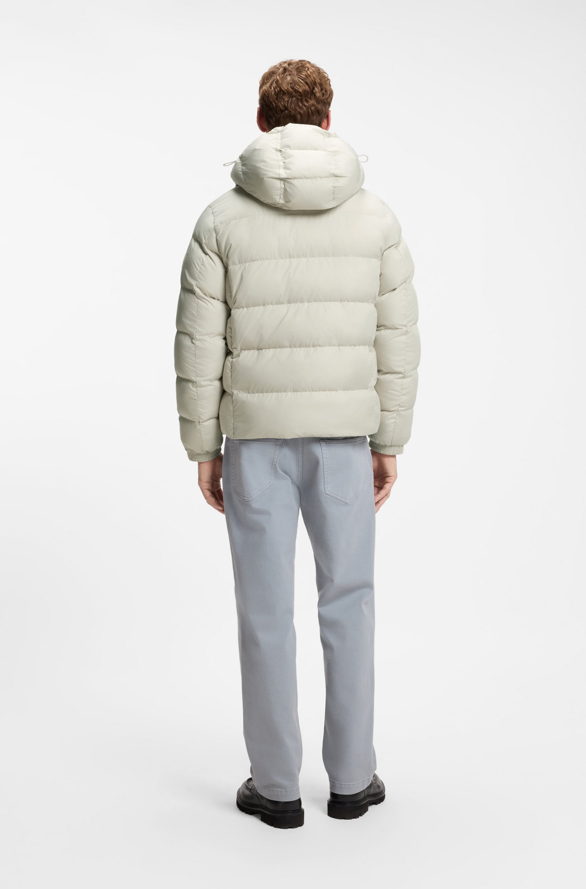 BOSS ORANGE Steppjacke »Omaris1« mit Kapuze mit gefüttertem Kragen, Regular Fit