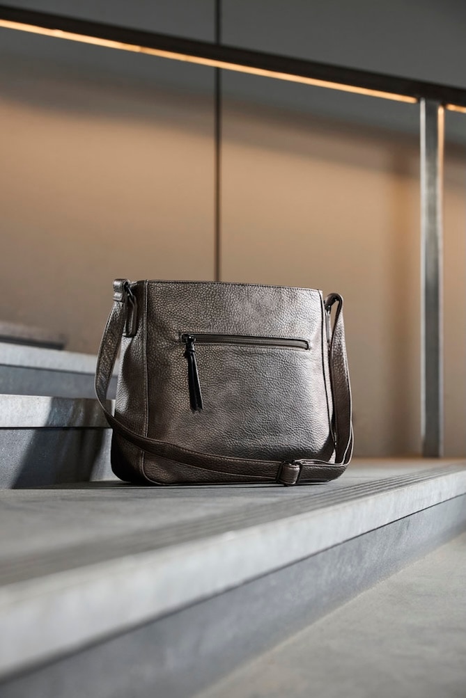 Rieker Umhängetasche, Schultertasche, Damen-Handtasche, mit praktischen Fächern