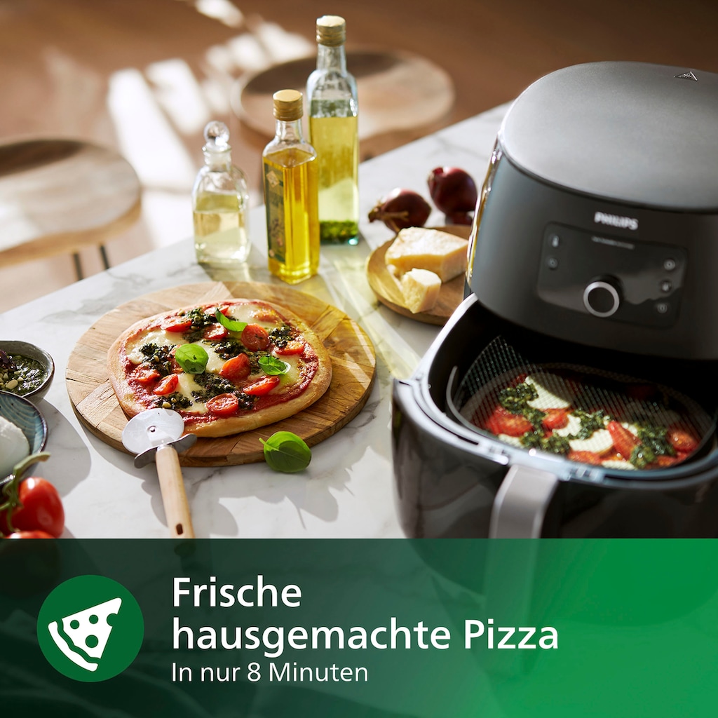 Philips Backeinsatz »HD9953/00 Pizzablech«, (2 tlg.)