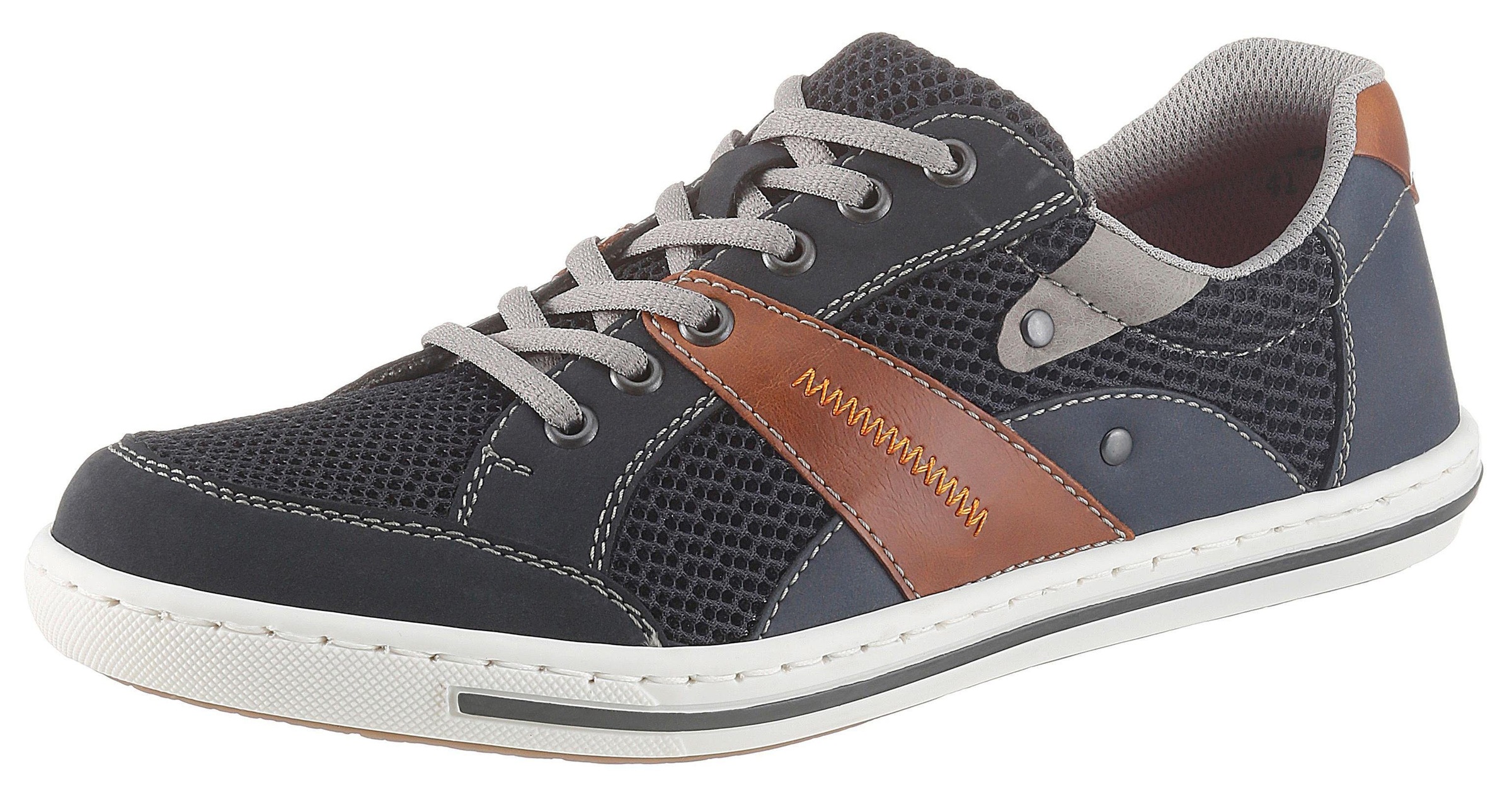 Rieker Sneaker, mit modischen Mesheinsätzen