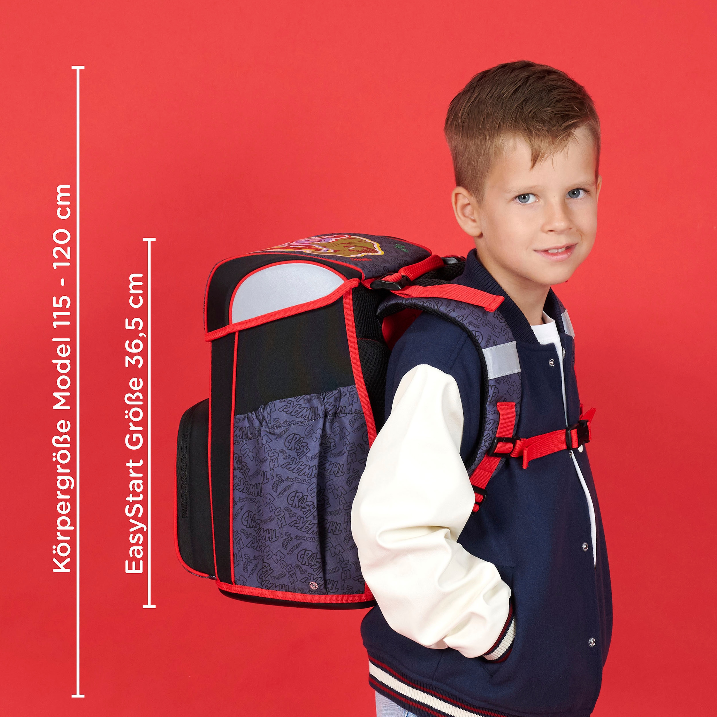 Scooli Schulranzen »Easy Start« Reflektoren