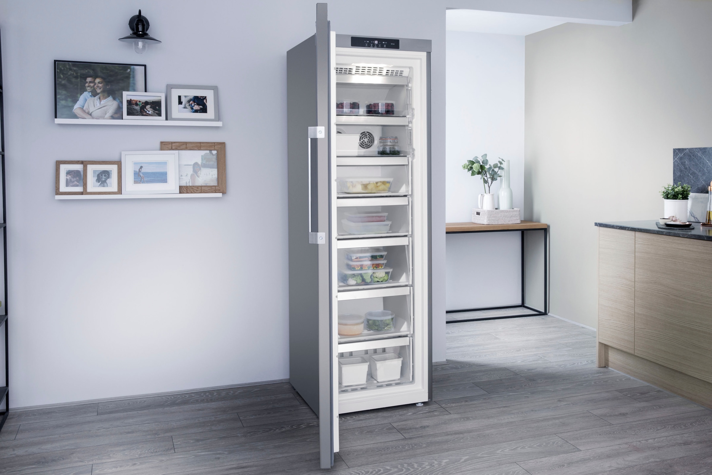 BAUKNECHT Gefrierschrank »GKN 19G4S IN 2«, 187,5 cm hoch, 59,5 cm breit