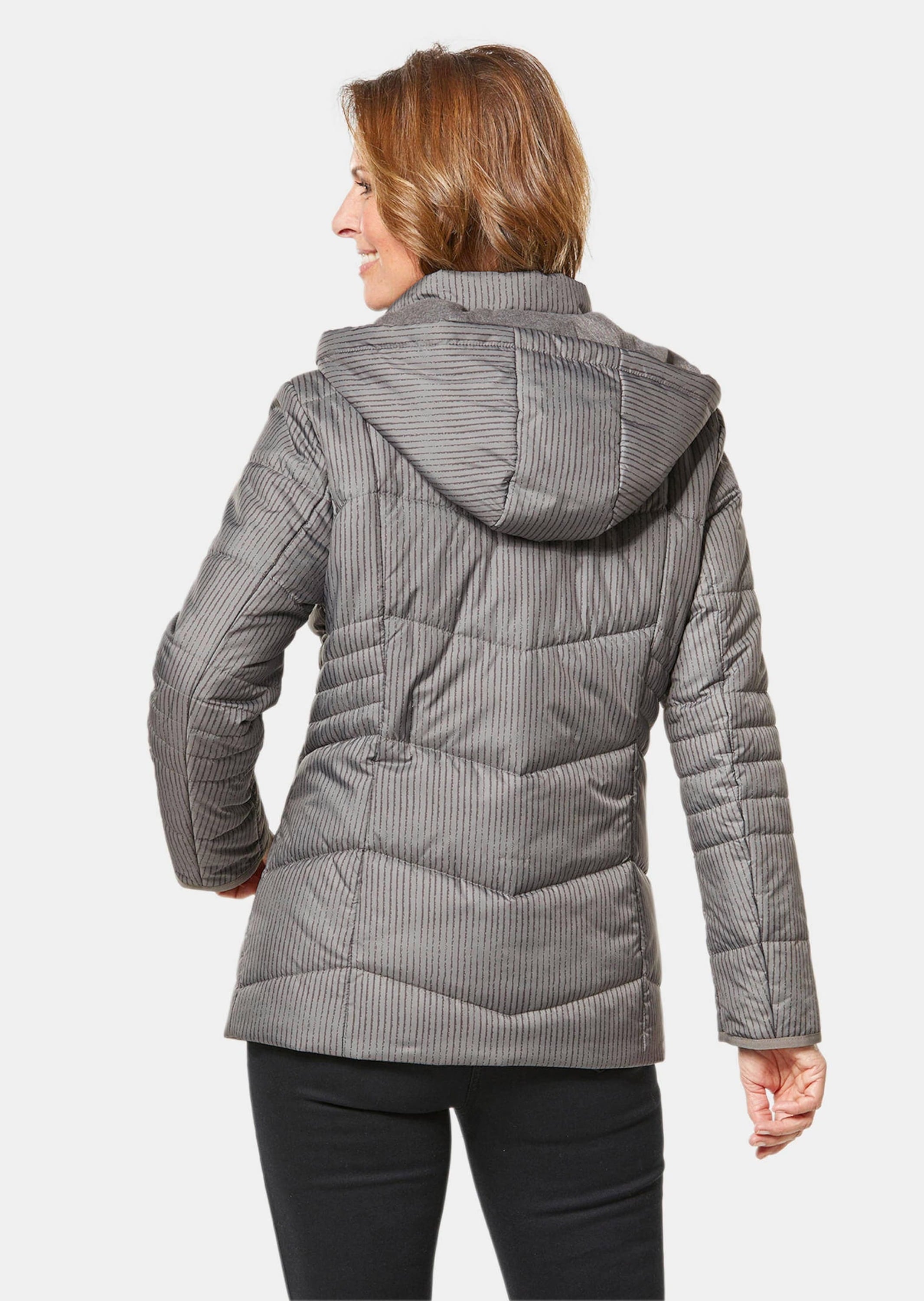 GOLDNER Steppjacke »Steppjacke mit farbharmonischem Druck«