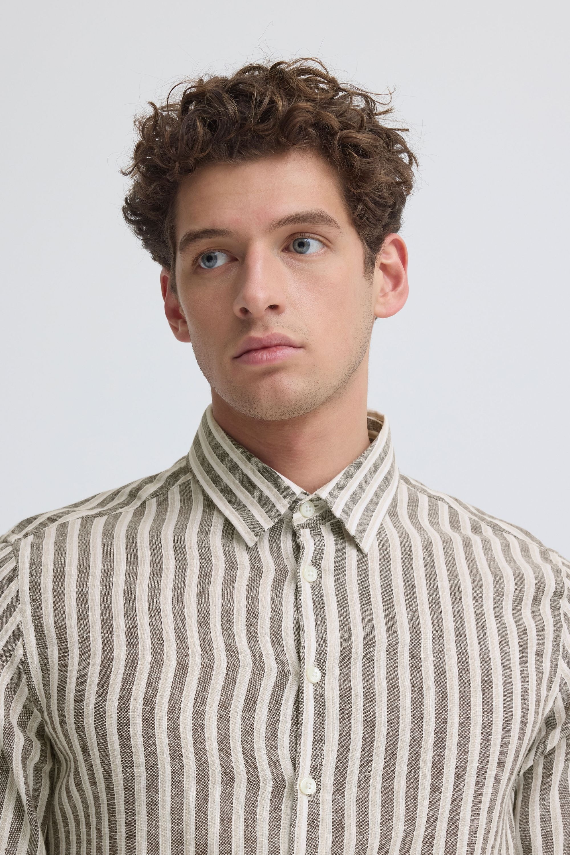Casual Friday Leinenhemd »Leinenhemd CFRissa Linen Striped«