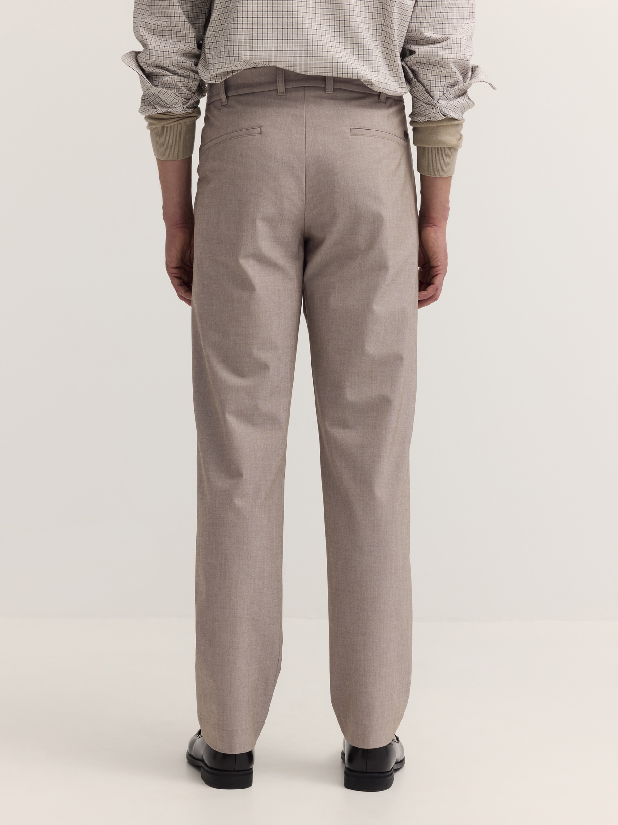 bugatti Chinohose »Tapered Fit«  Tapered Fit Wool Look 4-Way Stretch
