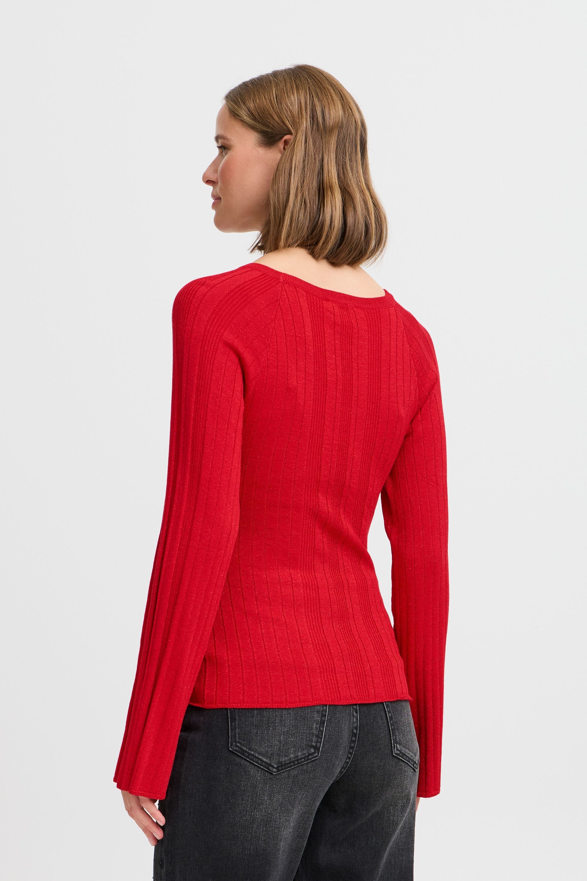 b.young Strickpullover »Strickpullover BYMOBBE RAGLAN JUMPER -«