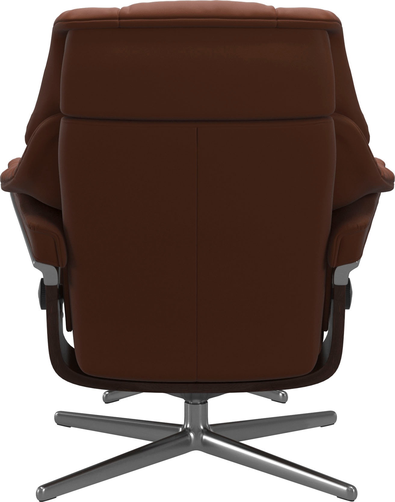 Stressless® Relaxsessel »Reno«, mit Cross Base, Größe S, M & L, Holzakzent Braun