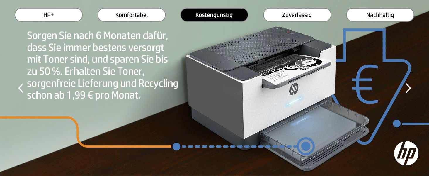 HP Laserdrucker »LaserJet M209dwe«