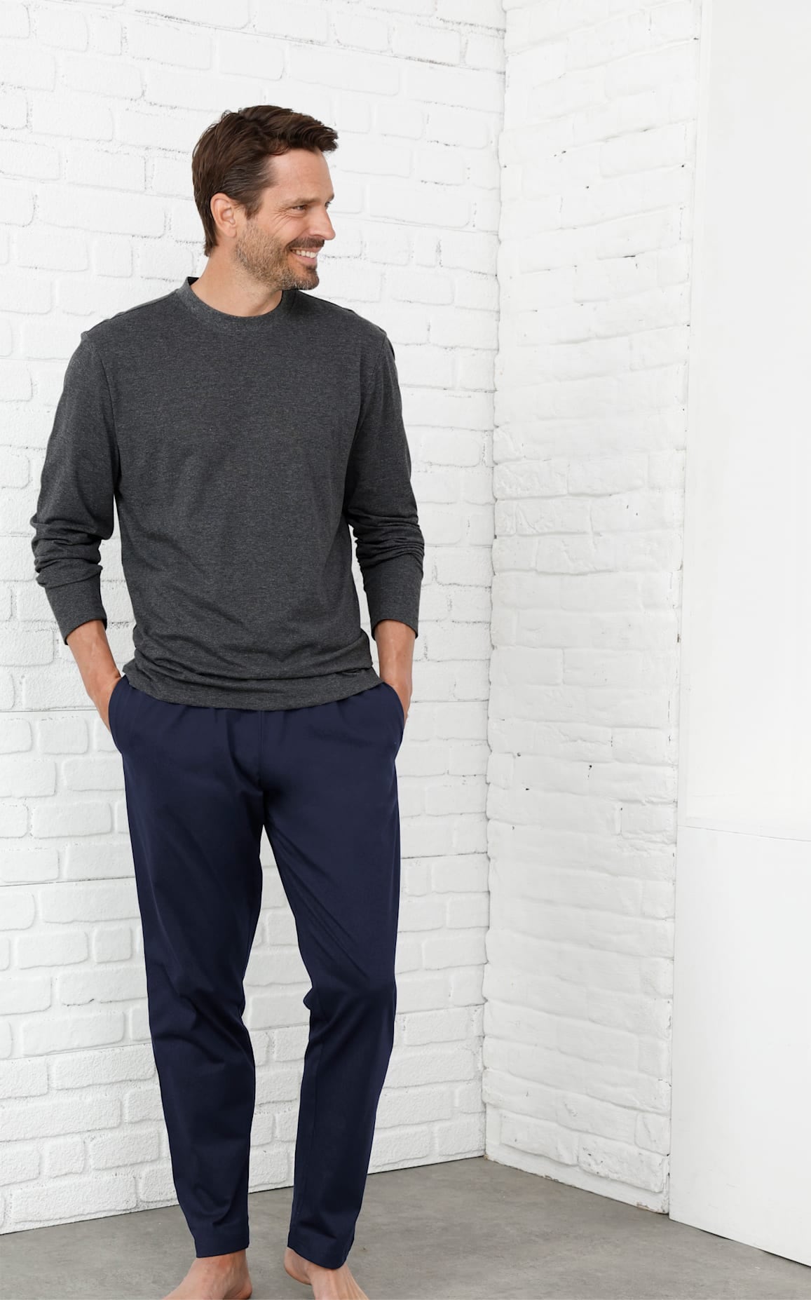 wäschepur Pyjamaoberteil »Schlafanzug-Shirt« 2 tlg.