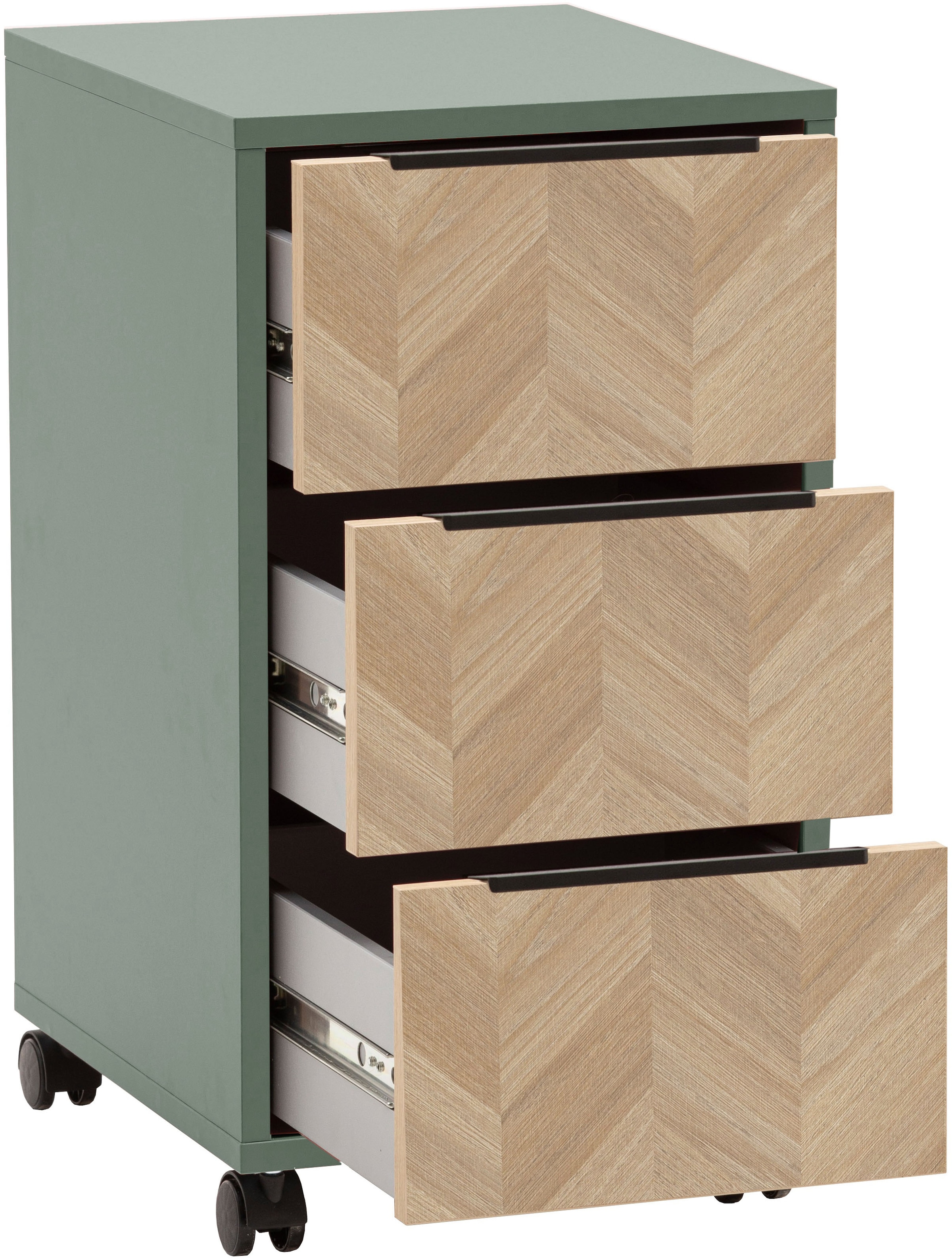 Schildmeyer Rollcontainer »Piazza, Rollcontainer, Made in Germany, B: 32,6cm« 1 Stk. tlg. Solide Verarbeitung - Dieses Produkt ist in Deutschland gefertigt