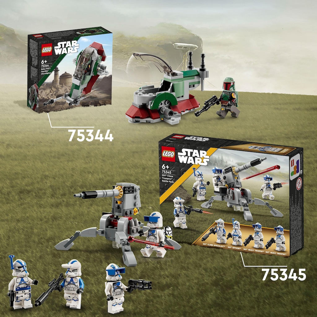 LEGO® Konstruktionsspielsteine »501st Clone Troopers™ Battle Pack (75345), LEGO® Star Wars™«, Made in Europe