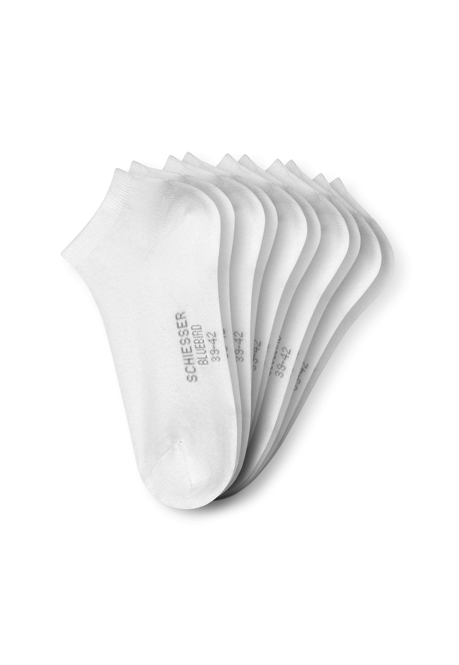 Schiesser Sneakersocken »Bluebird« 5 Paar tlg. extra softer Bund, verstärkter Zehen- und Fersenbereich