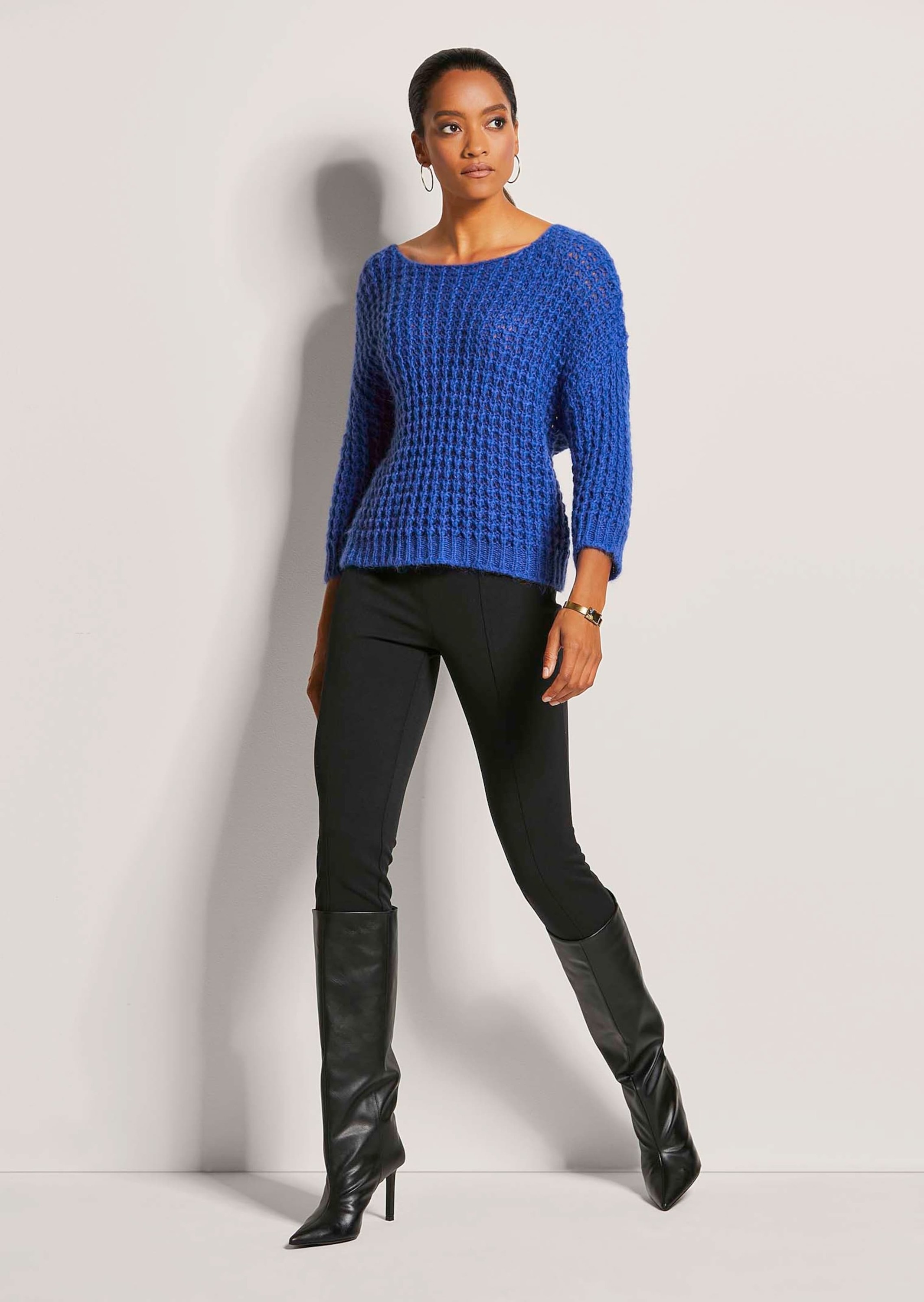 MADELEINE Longpullover »Pullover Pullover mit Pailletten«