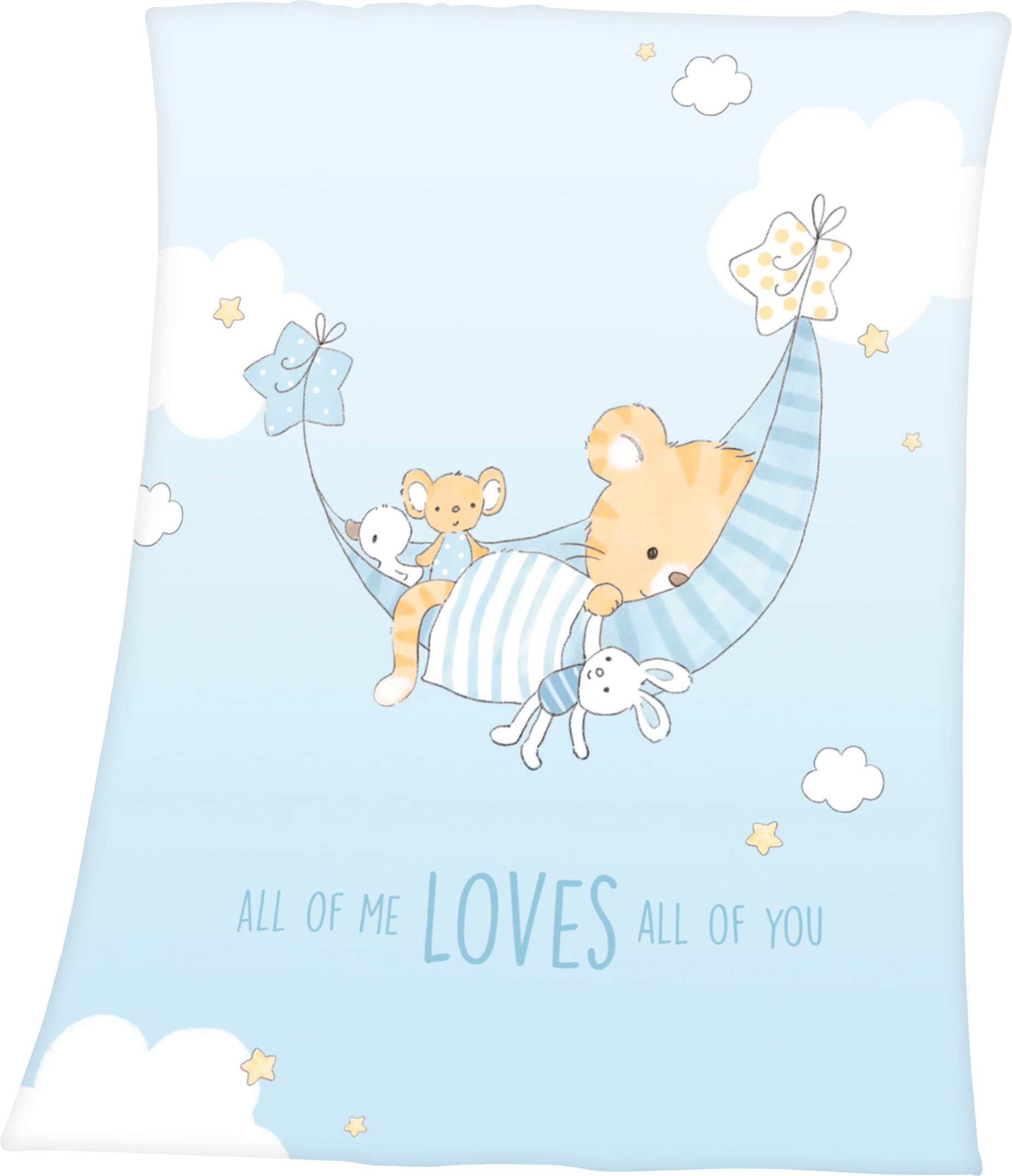Baby Best Babydecke »Little Tiger«, mit niedlichem Tiger-Motiv