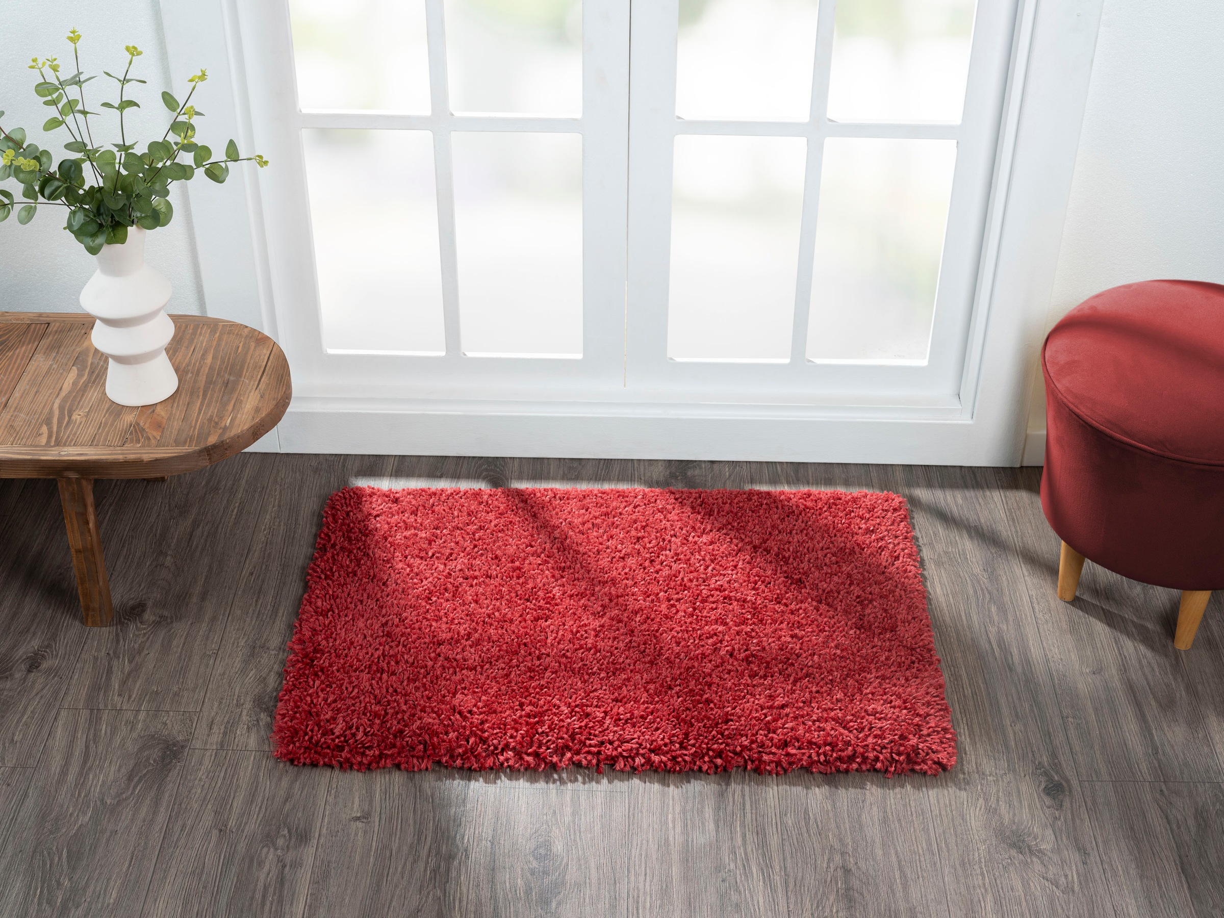 Myflair Möbel & Accessoires Hochflor-Teppich »My Shaggy«, rechteckig, 37 mm Höhe, Shaggy, Uni-Farben, leicht glänzend, Microfaser, extra flauschig