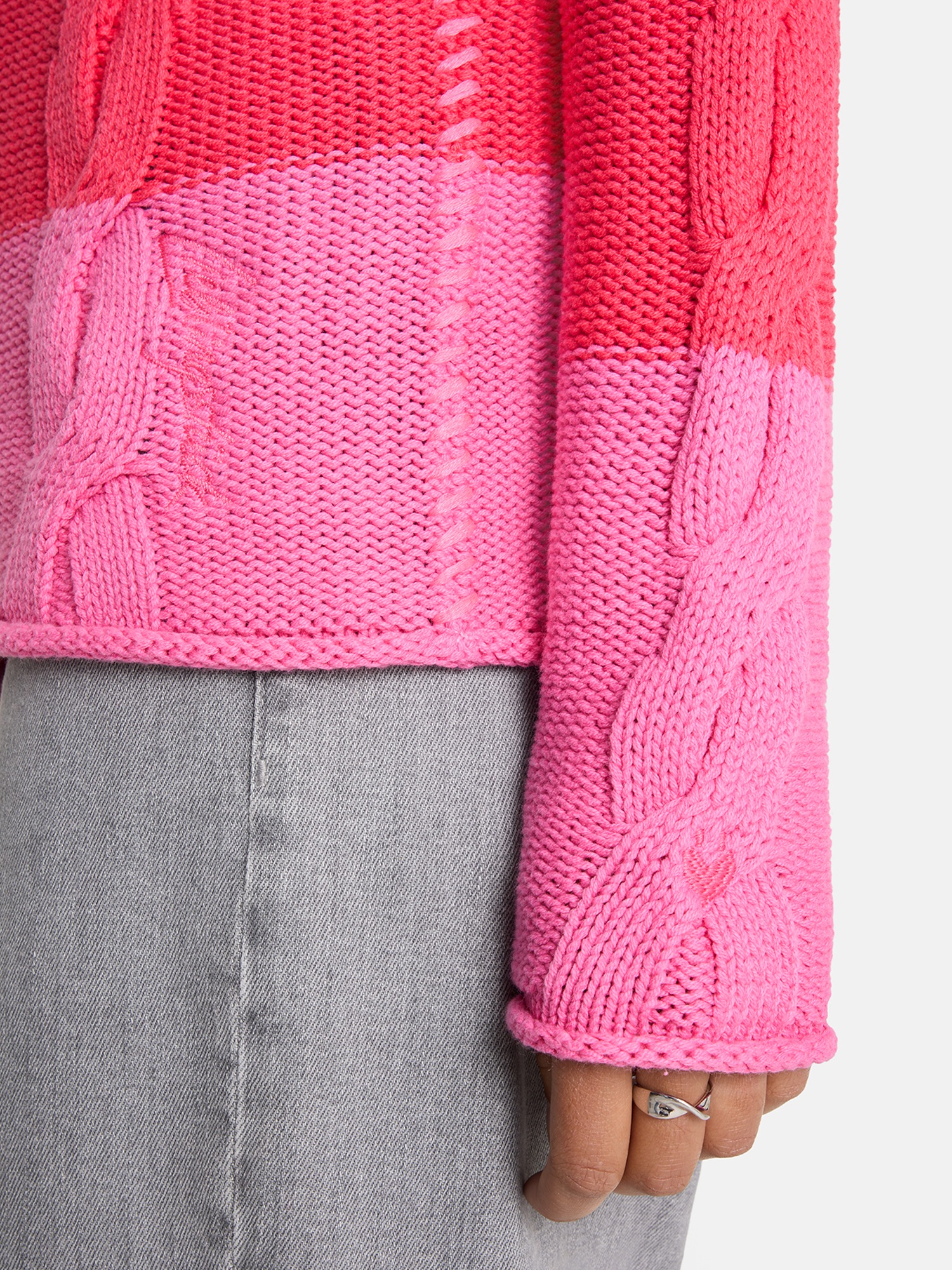 Lieblingsstück Strickpullover »BalcaL« mit Zopfmuster