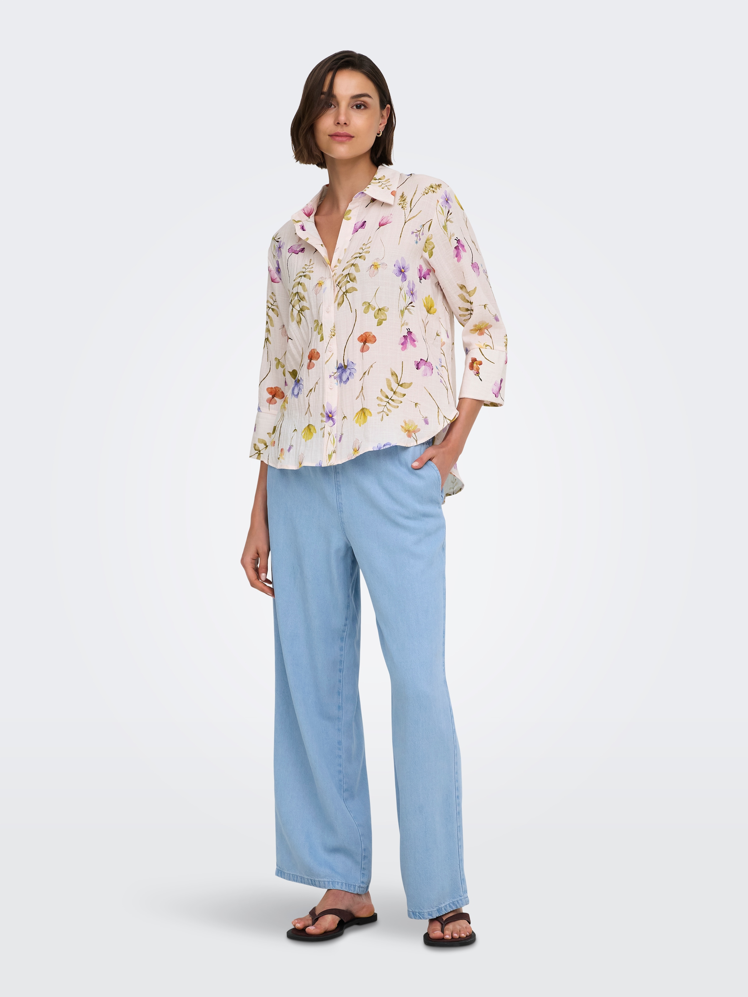 JDY Schlupfhose »JDYMIRA MW WIDE STRING PANT PNT«