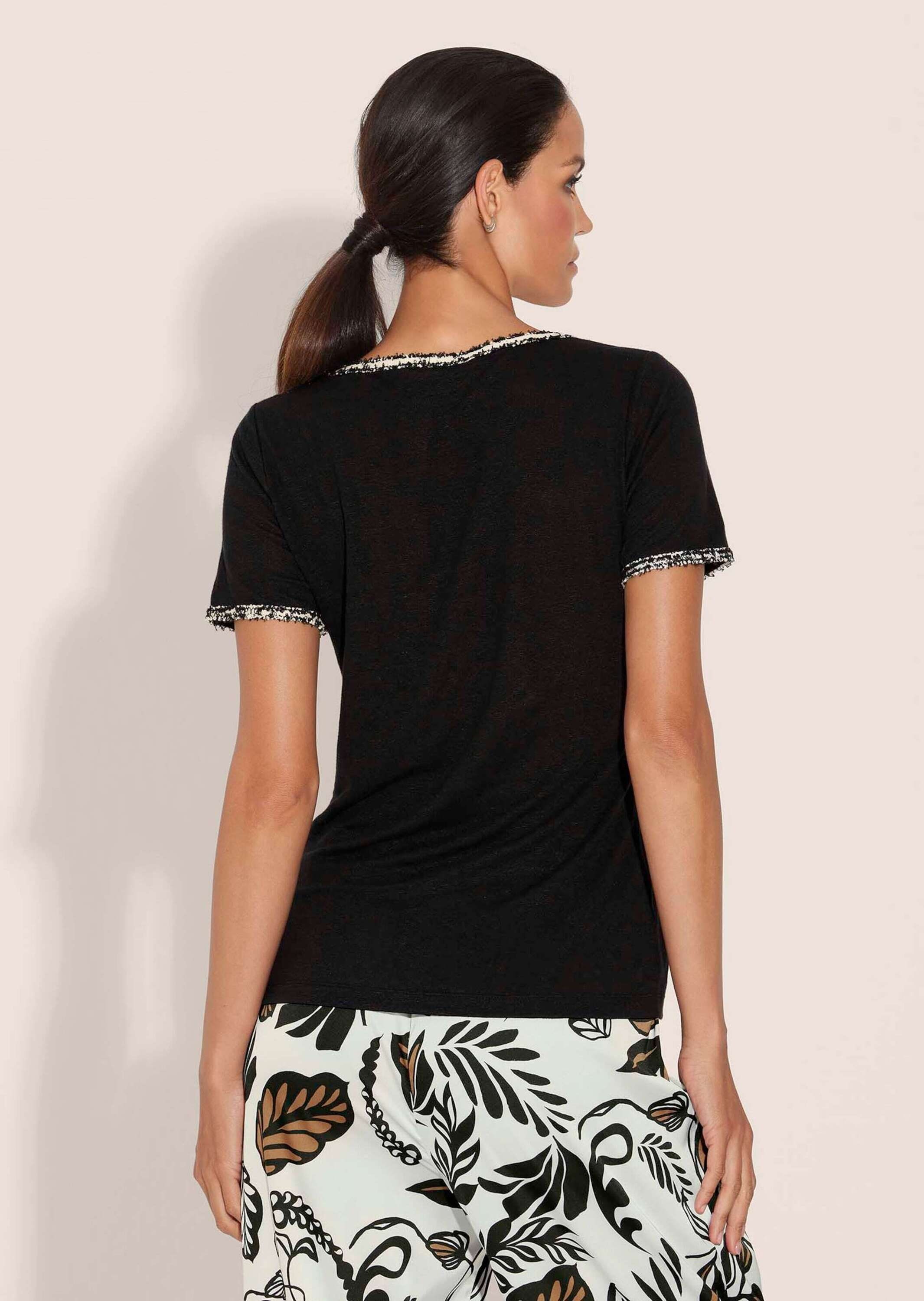 MADELEINE Kurzarmshirt »Shirt Kurzarm-Shirt aus Leinen«