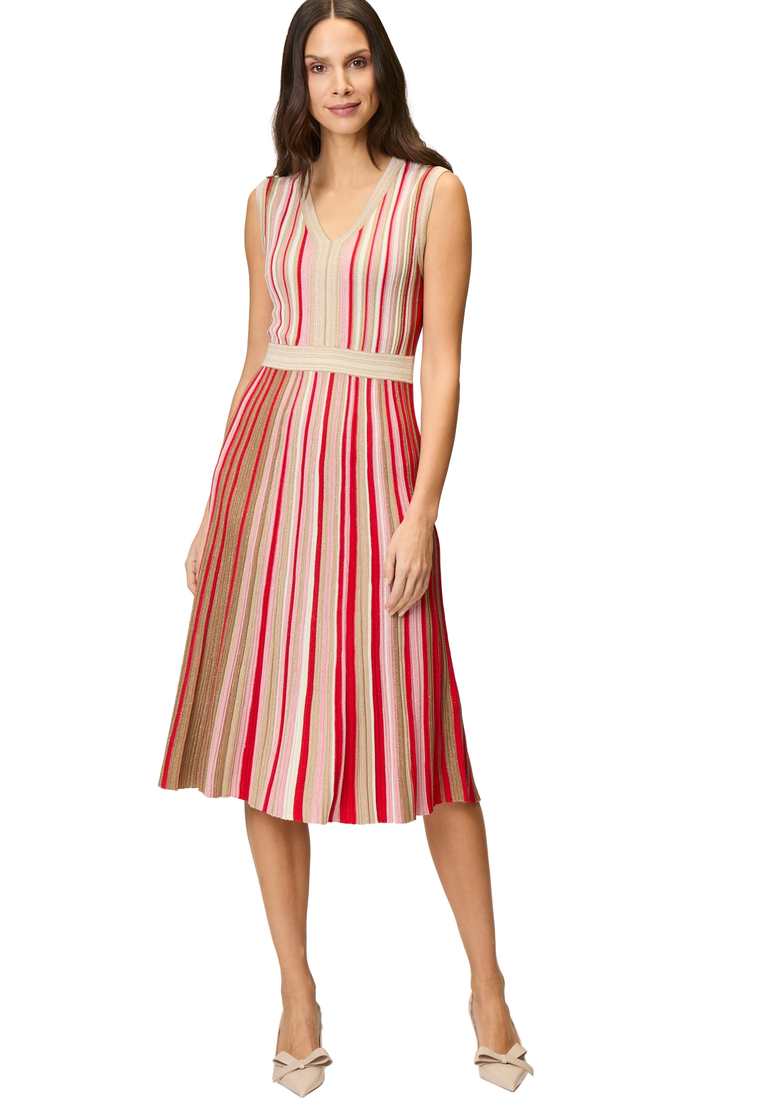 Zero Strickkleid »Strickkleid mit Streifen«