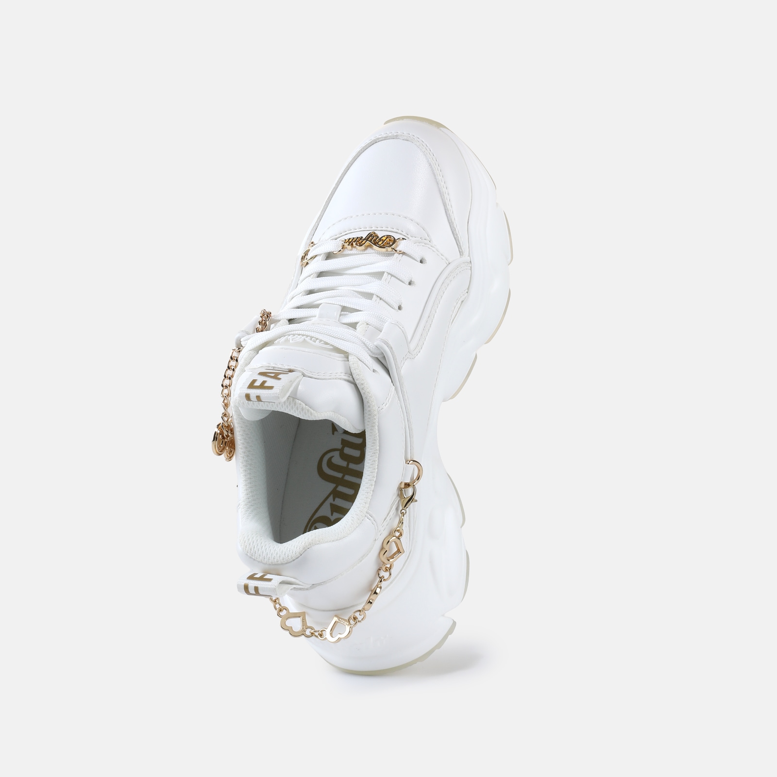 Buffalo Plateausneaker »BINARY HC«  Chunky-Sneaker mit Zierkette und Herz-Anhänger