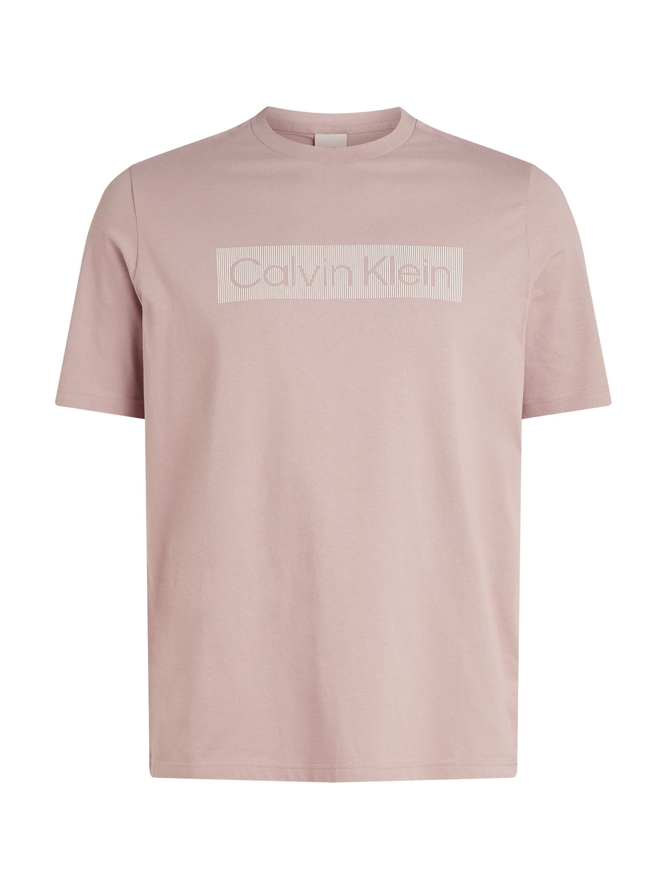 Calvin Klein Big&Tall T-Shirt »BT_BOX STRIPED LOGO T-SHIRT«, in Großen Größen mit Logoschriftzug