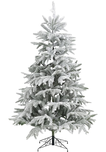 my home Künstlicher Weihnachtsbaum, Edeltanne, mit Schnee, inkl. Metallständer kaufen