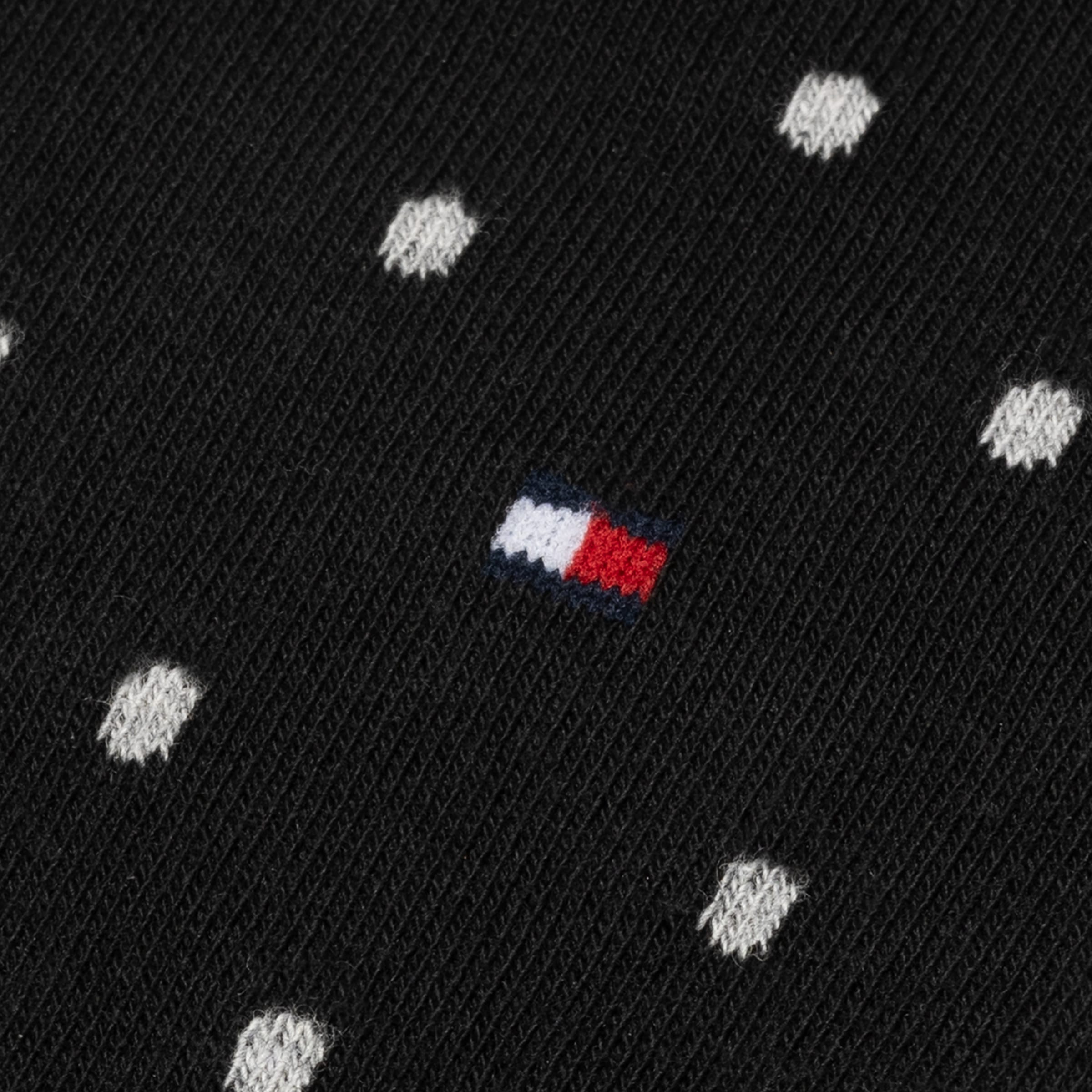 Tommy Hilfiger Socken »TH WOMEN SOCK DOT 2P«, (2 Paar), mit feinem Rippenbündchen und Logostickerei