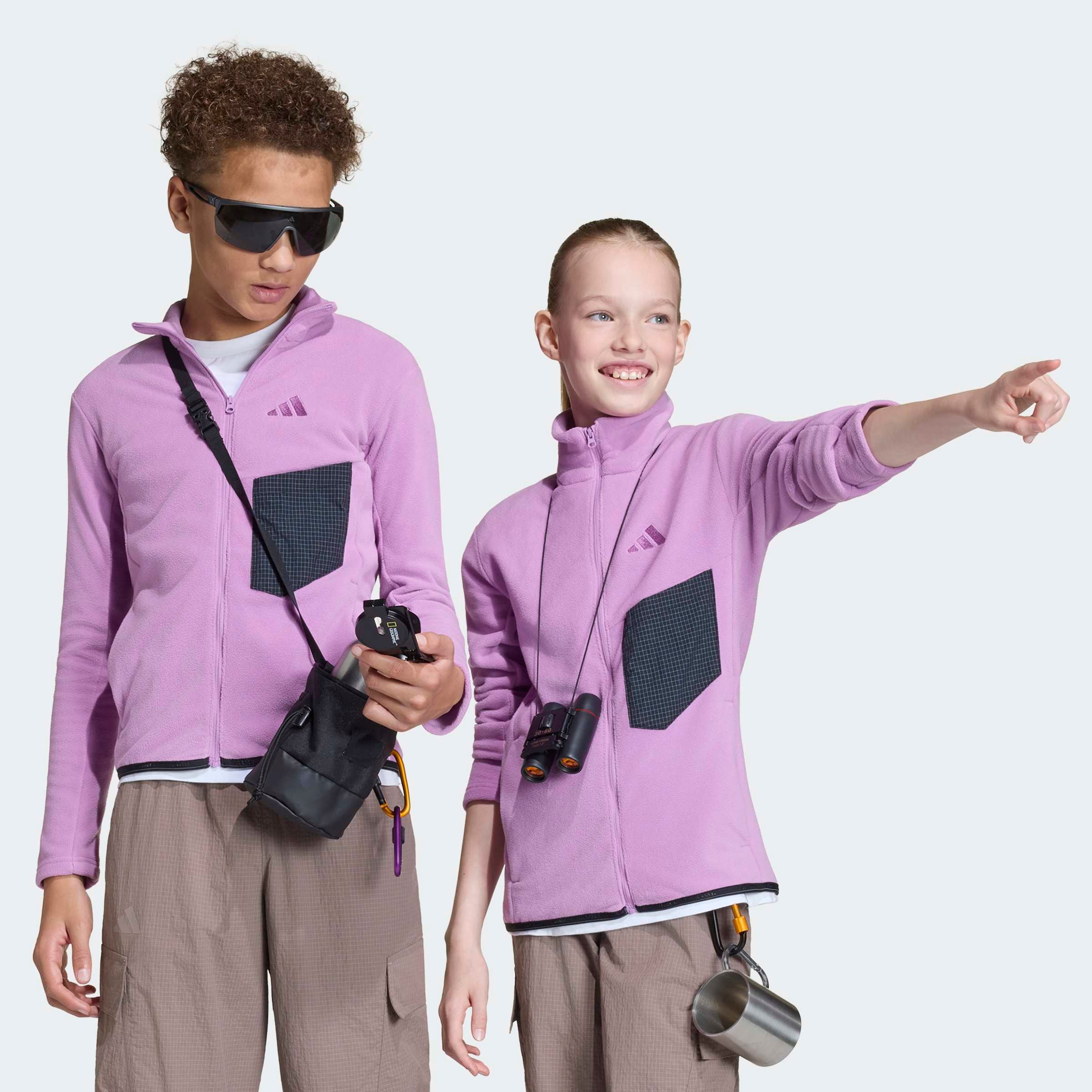 adidas TERREX Kapuzensweatshirt »KIDS MULTI-, DURCHGEHENDER REISSVERSCHLUSS«
