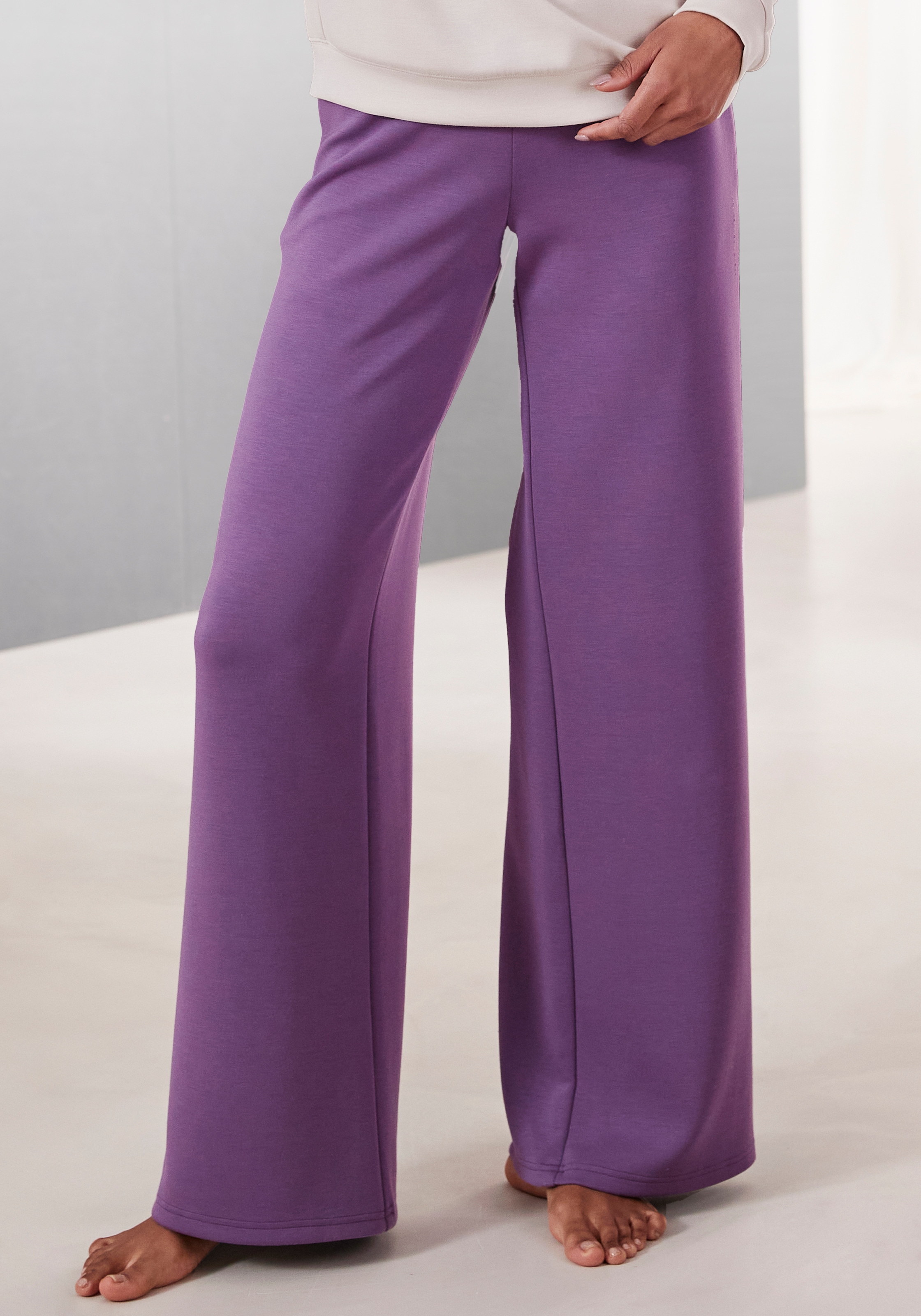 French Connection Relaxhose »- Loungehose - Wellnesshose«  mit weitem Bein, Home- und Loungewear