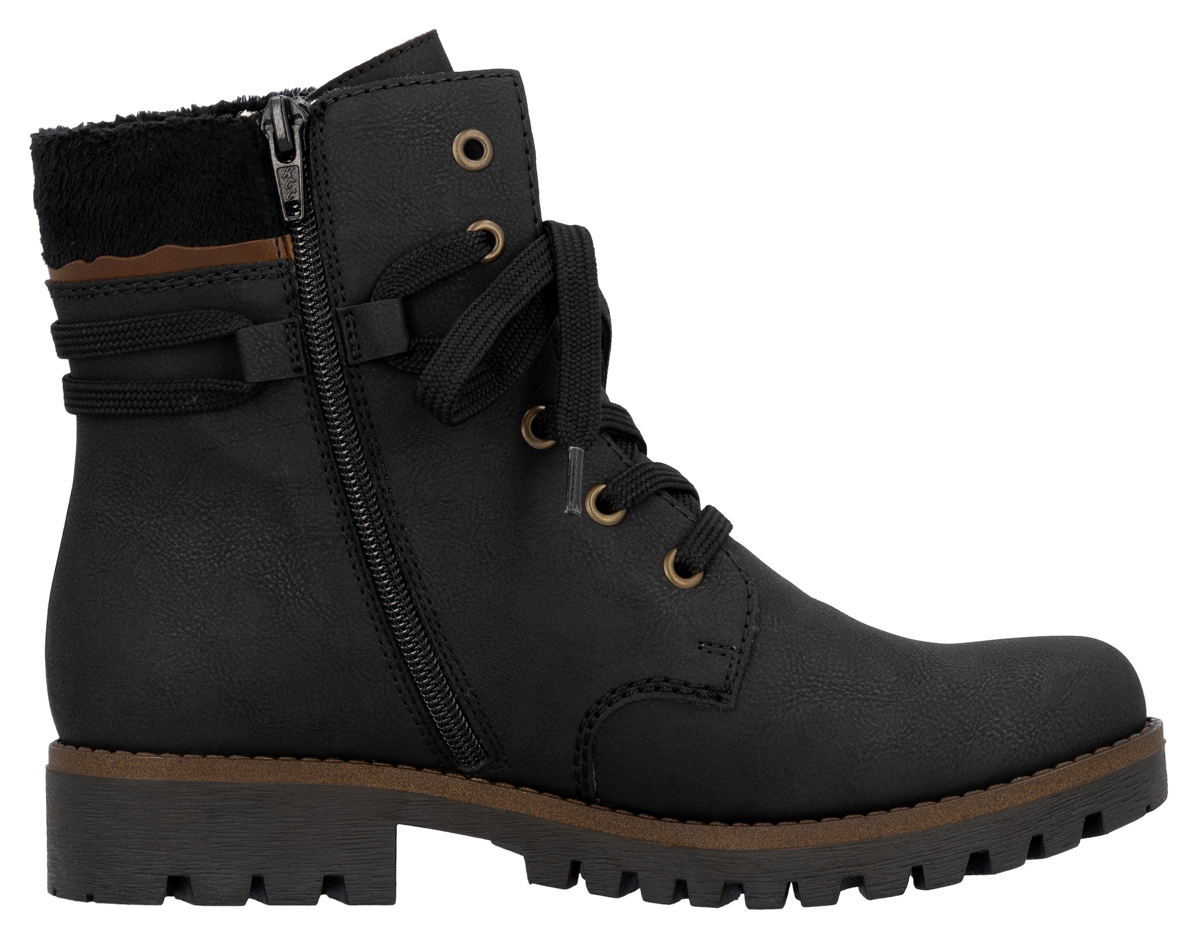 Rieker Winterboots, Winterstiefelette, Schnürstiefelette, Boots mit Tex-Ausstattung