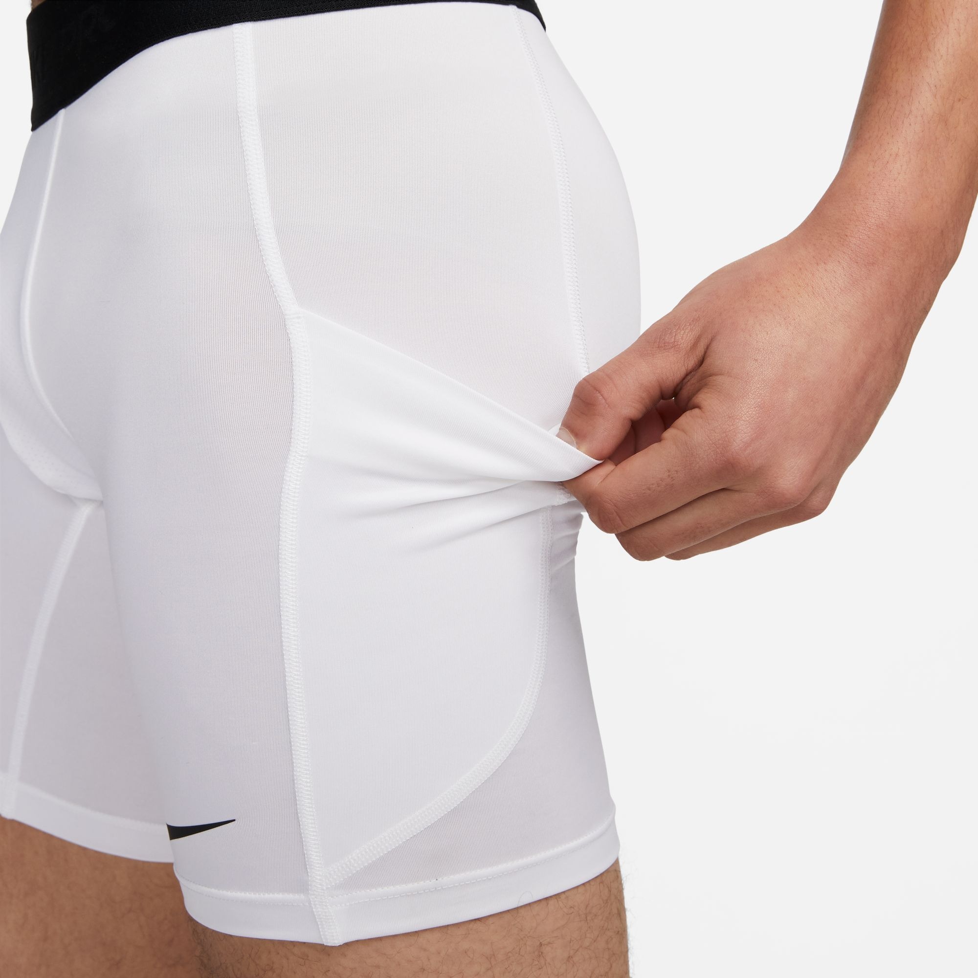 Nike Trainingstights »PRO DRI-FIT MEN'S " SHORTS«  mit elastischem Bund, aus Polyester und Elasthan