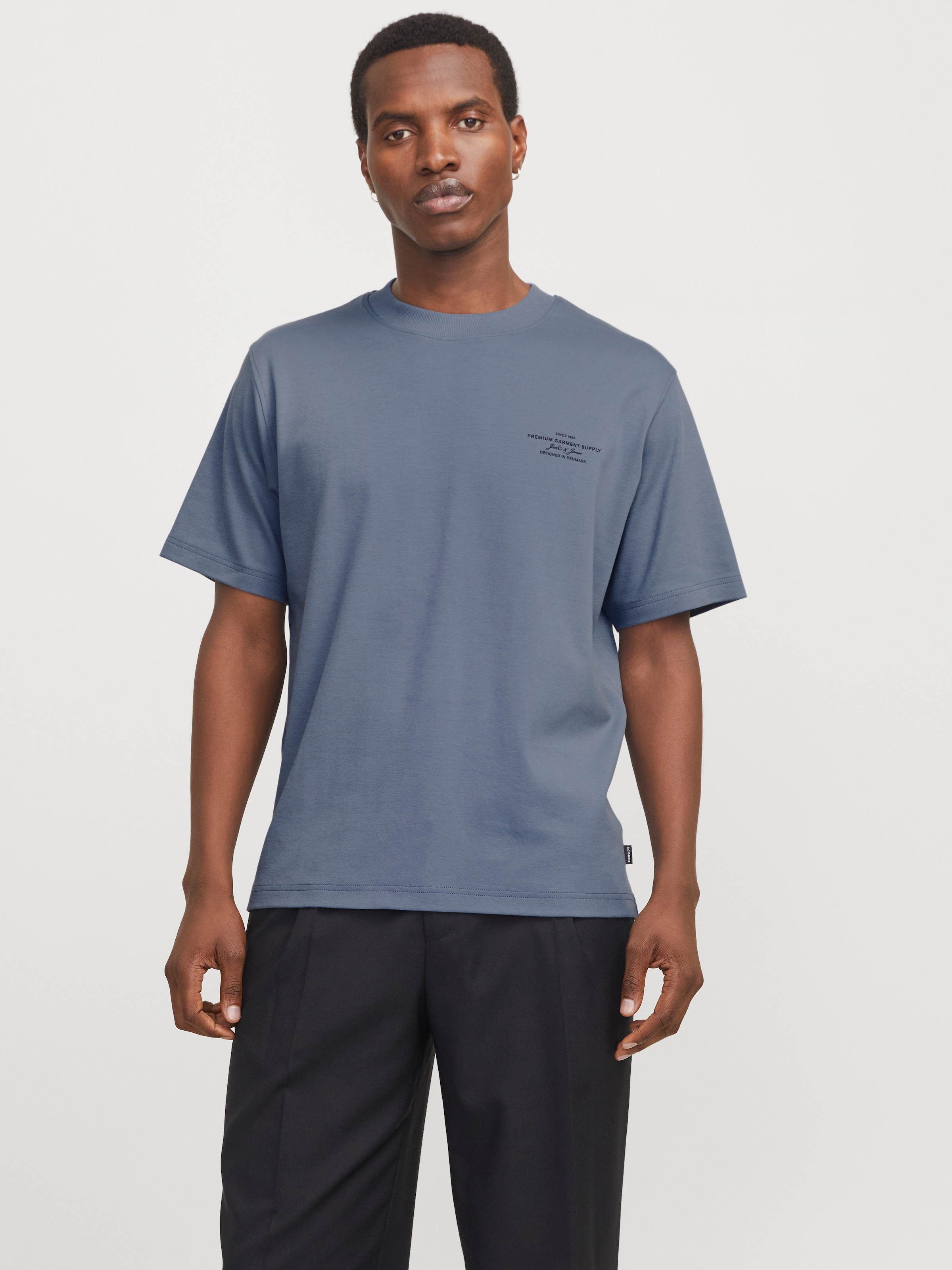 Jack & Jones Rundhalsshirt »JPRBLACHAD BRANDING SS CREW NECK TEE SN«