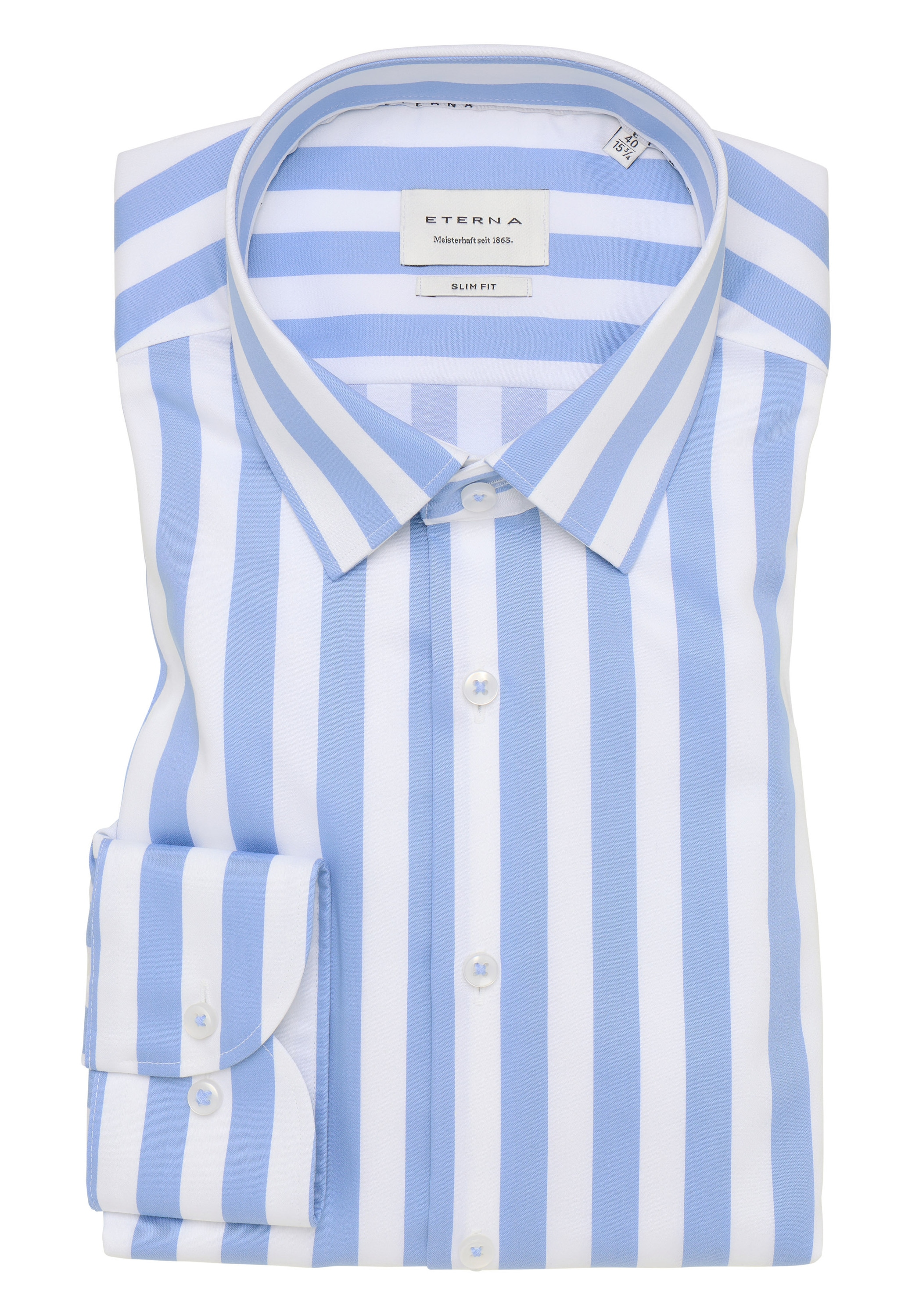 Eterna Langarmhemd »SLIM FIT«, NON IRON (bügelfrei)