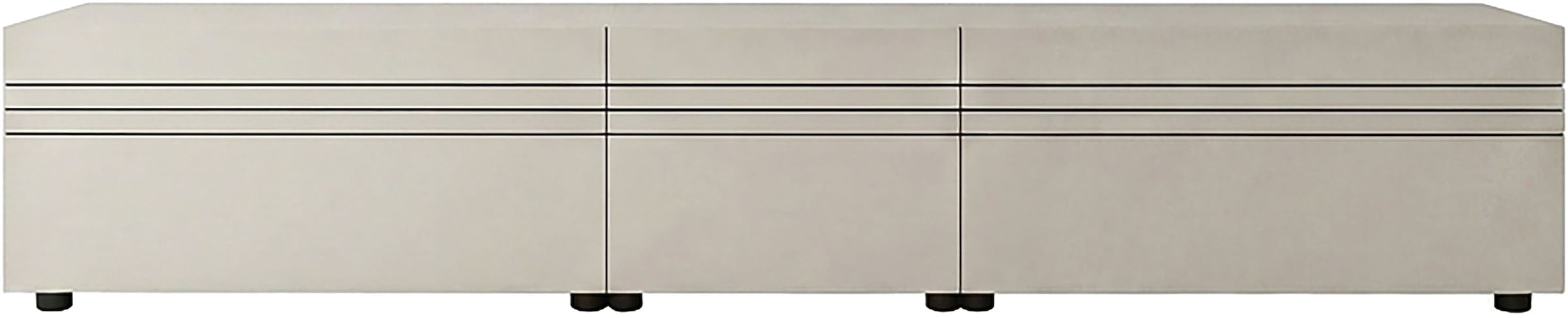 OTTO home Lowboard »SPIAGGIA, 3-teiliges Set, Breite 225cm, stehend & hängend montierbar« TV-Möbel, TV-Schrank, TV-Lowboard, Mediaboard