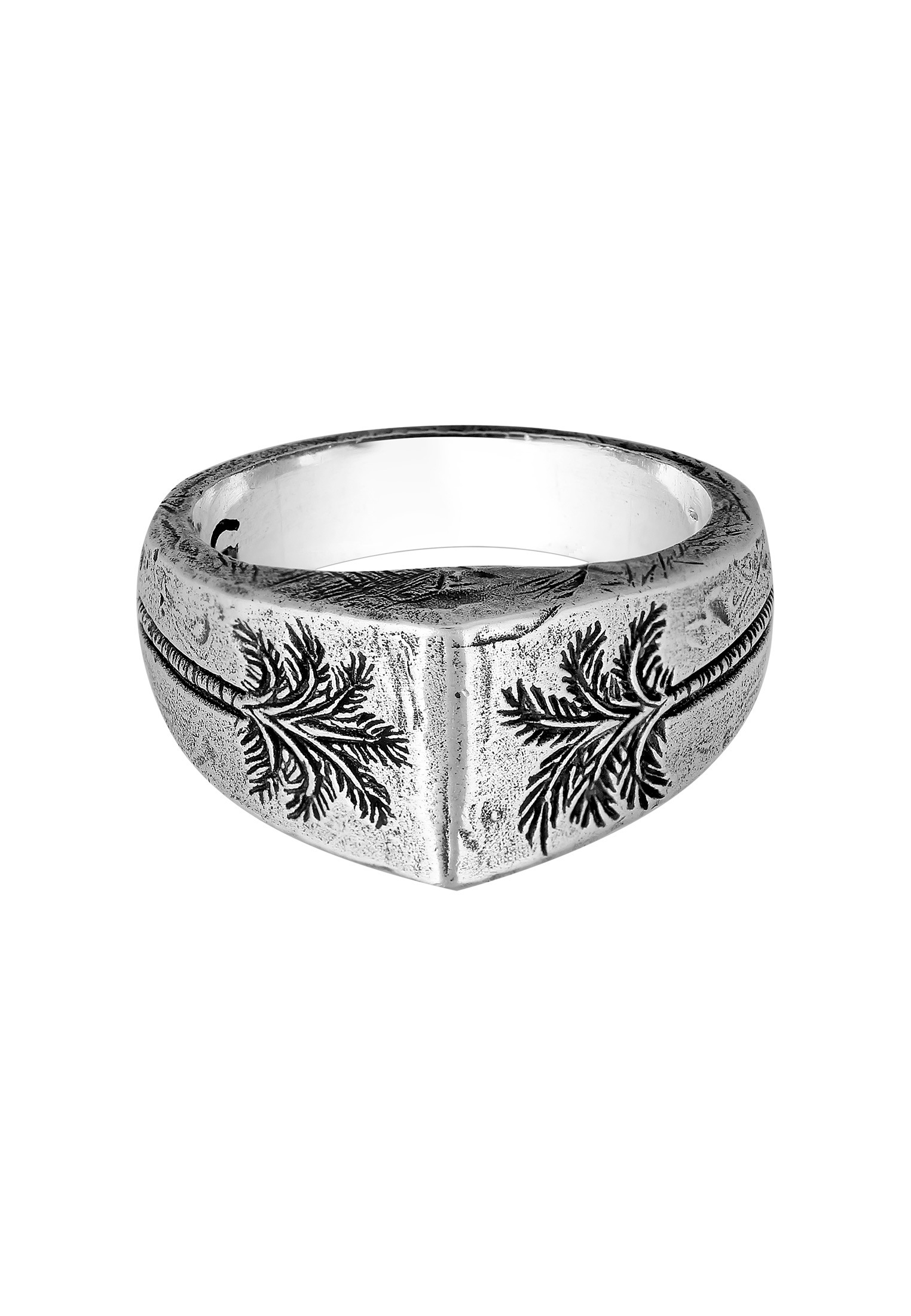 HAZE & GLORY Siegelring »Ring Herren Siegelring - Coconut Society 925 Silber«