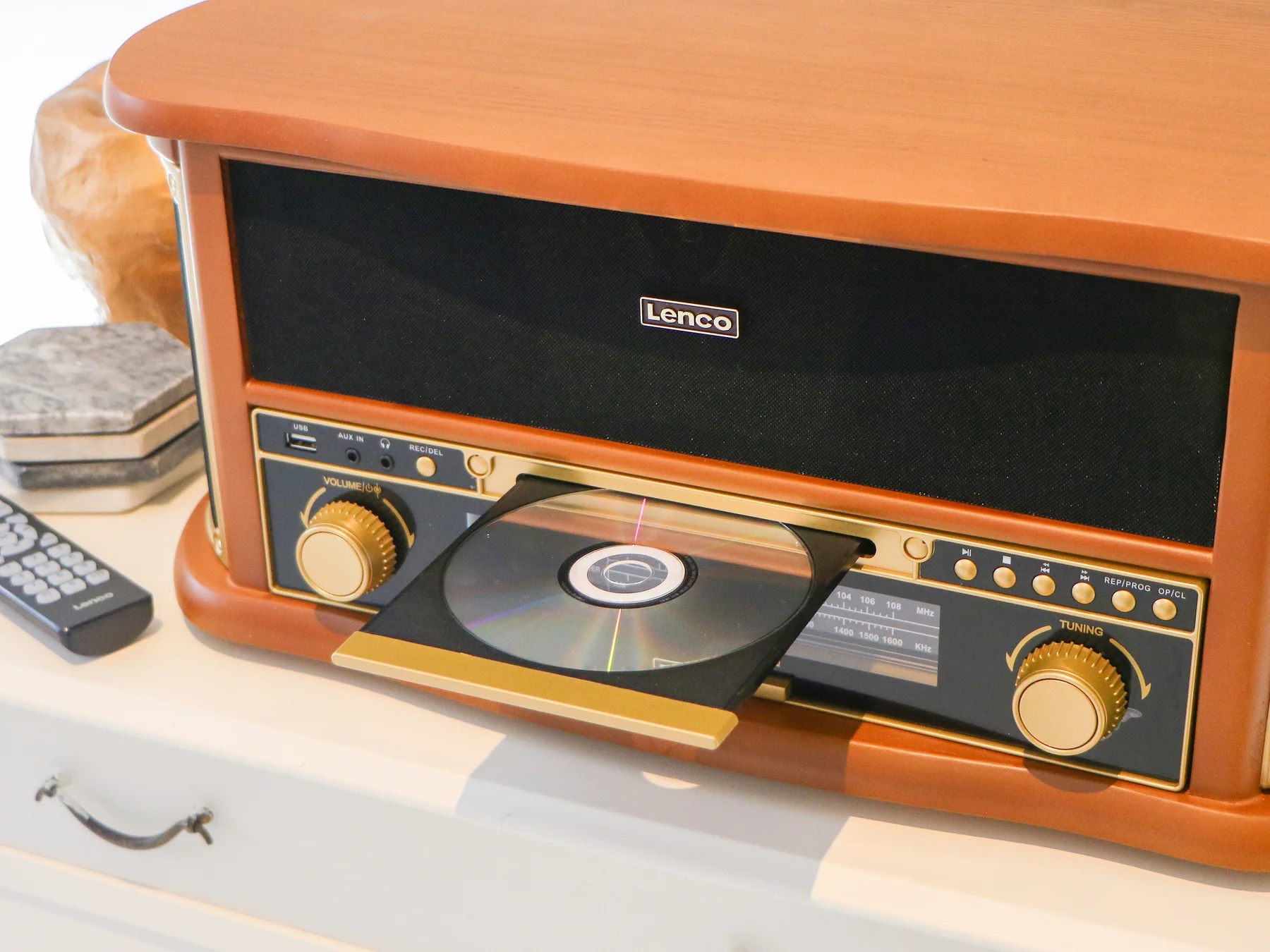 Classic Phono Multifunktionsspieler »TCD-2551WD« inkl. FM-Radio, Bluetooth, CD, Kassette, USB