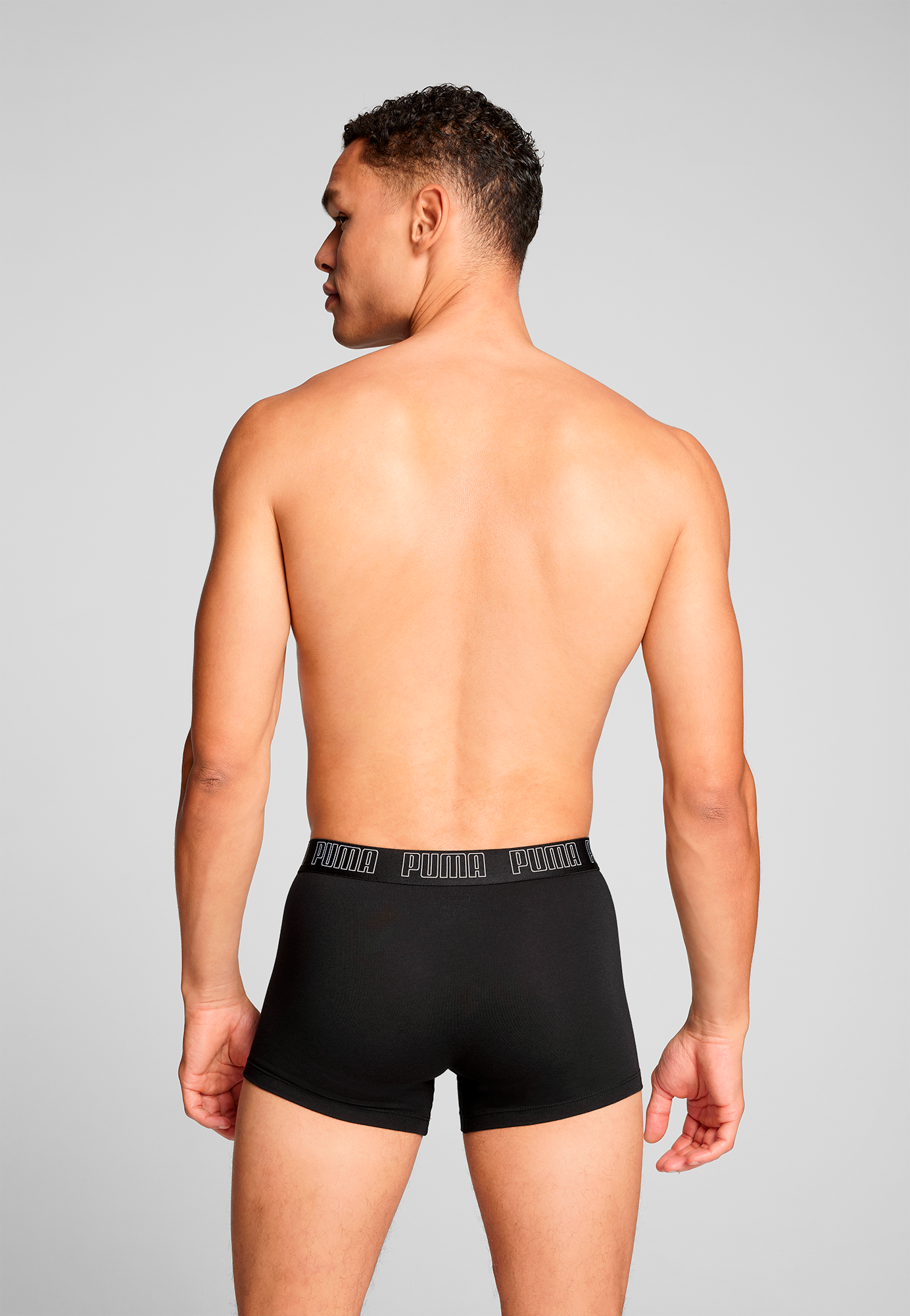 PUMA Trunk »PUMA MEN EVERYDAY TRUNKS 2P«, (2er Pack), mit Logobund