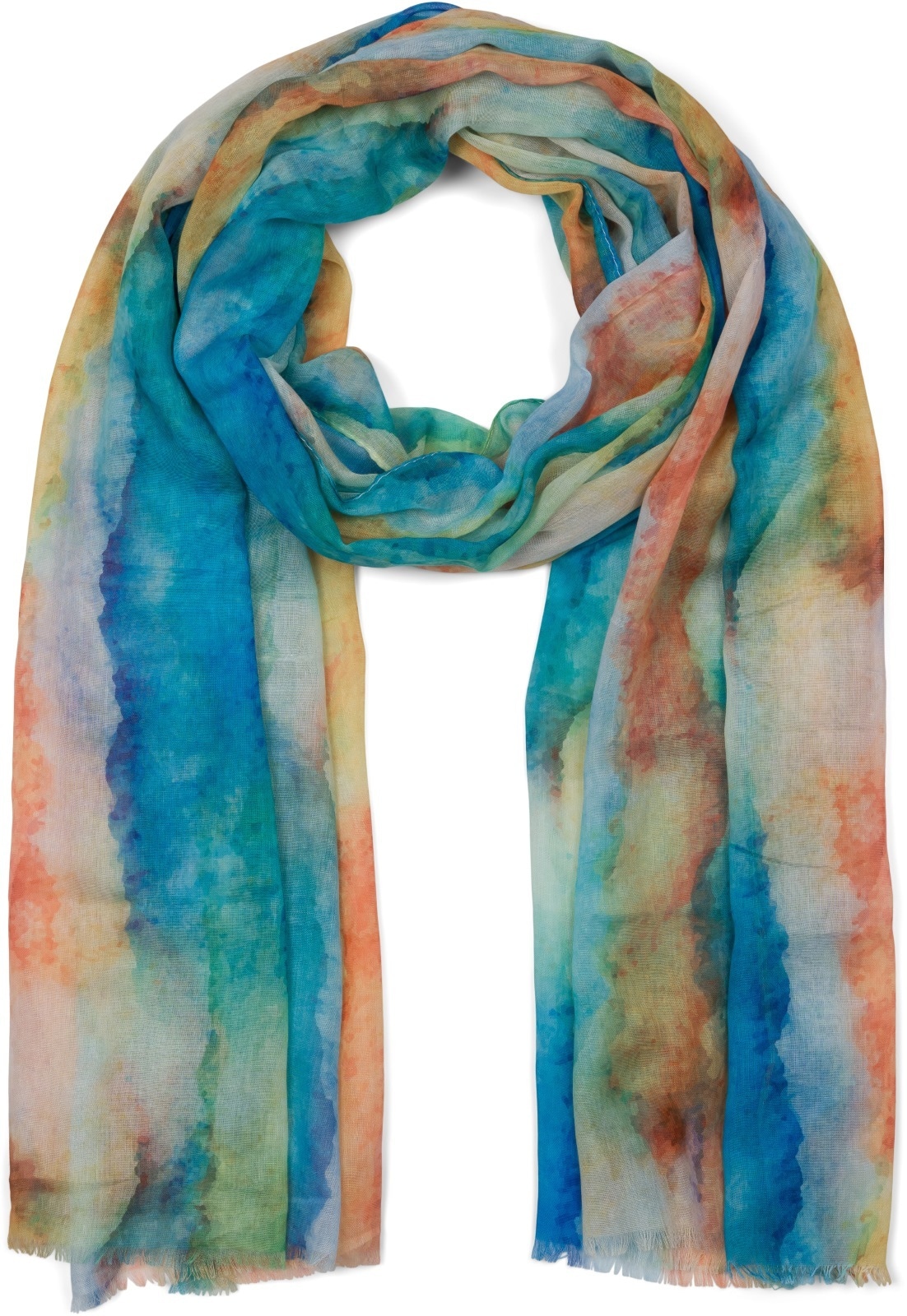 styleBREAKER Schal »Schal Aquarell Farbverlauf« 1 Stk.