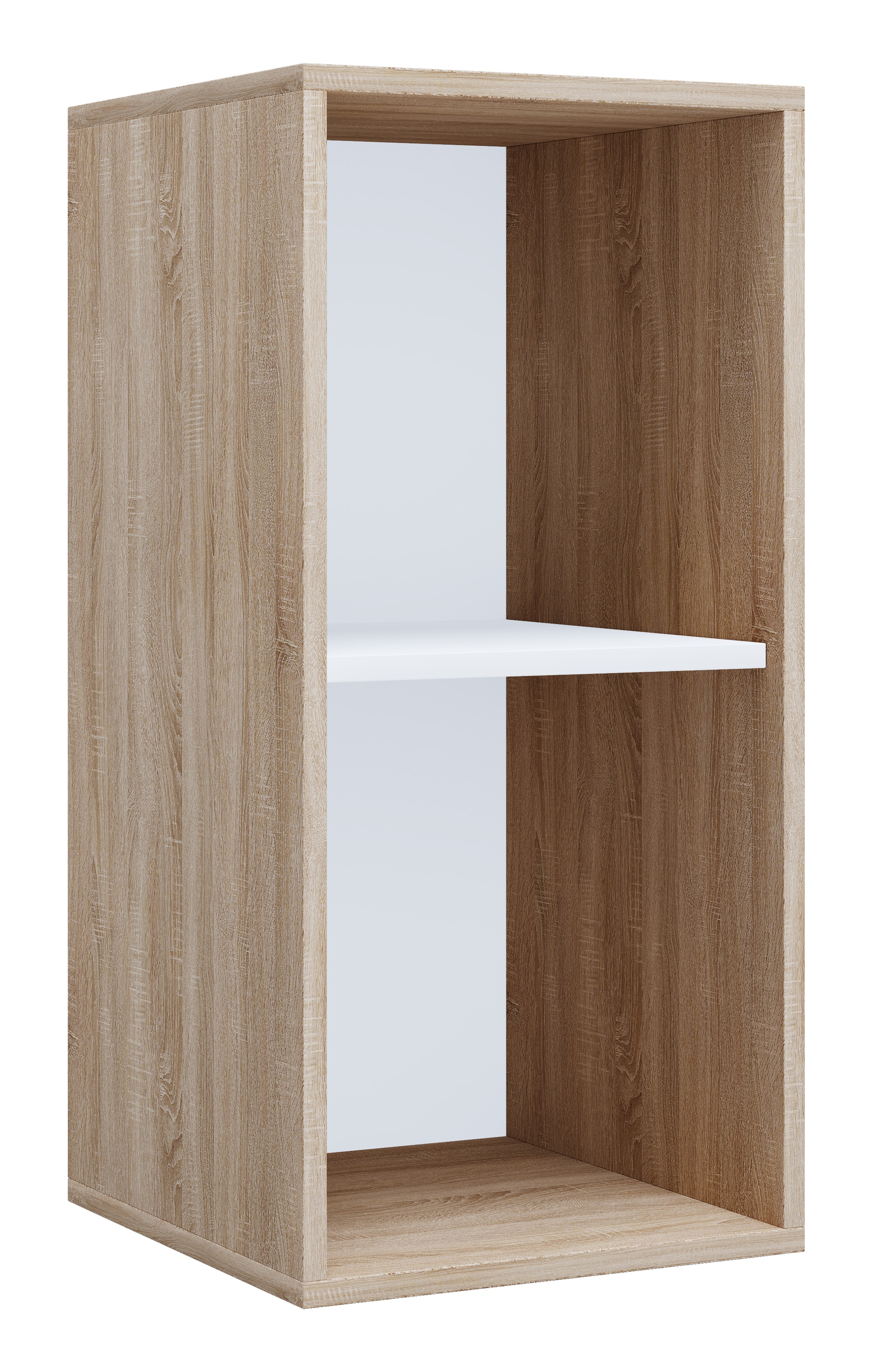 VCM Aktenregal »VCM Holzregal stehend | platzsparender Aktenschrank | Maße ca. H. 74 x B. 35 x T. 37 cm | Elegantes Regal | Büroregal ¿ Lona I 2f«