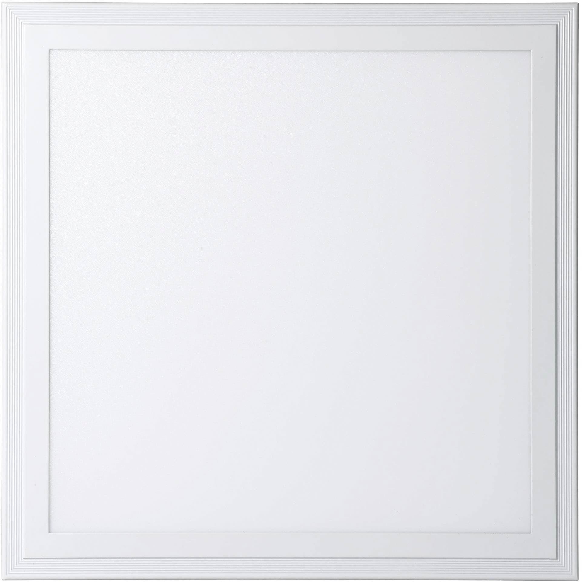 EGLO Deckenleuchte »Salobrena 1 Deckenlampe, Aluminium und Kunststoff, Aufbaulampe, Lampe« LED-Modul 1 Stk. Neutralweiß Deckenlampe, Material: Aluminium, Kunststoff, Weiß, L: 30x30 cm