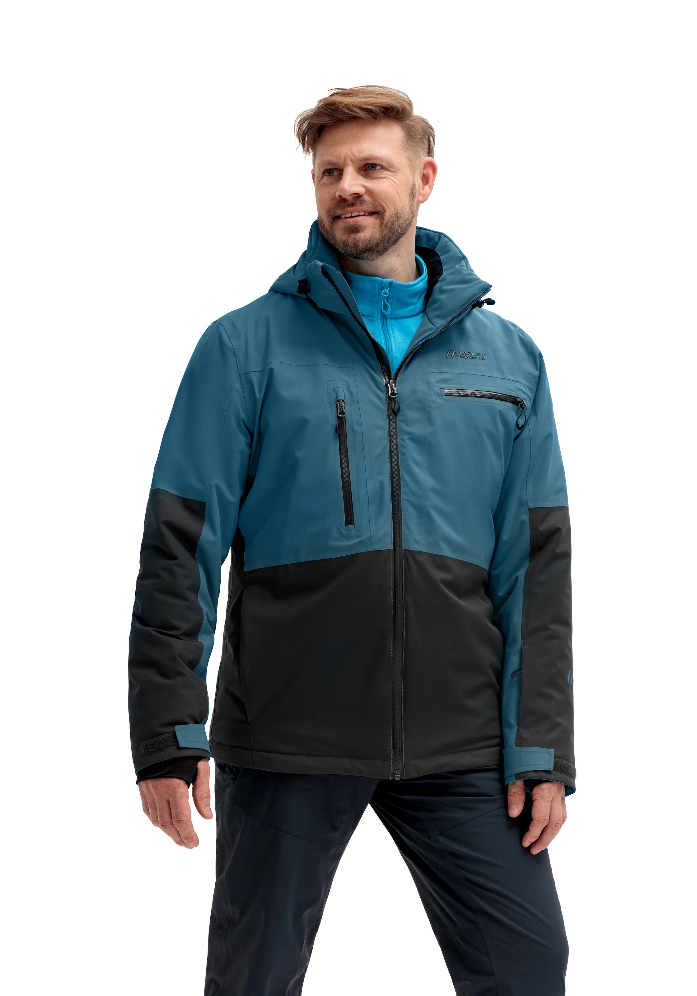 Maier Sports Skijacke »Roccarasa M«, Herren Winterjacke wasserdicht u. atmungsaktiv