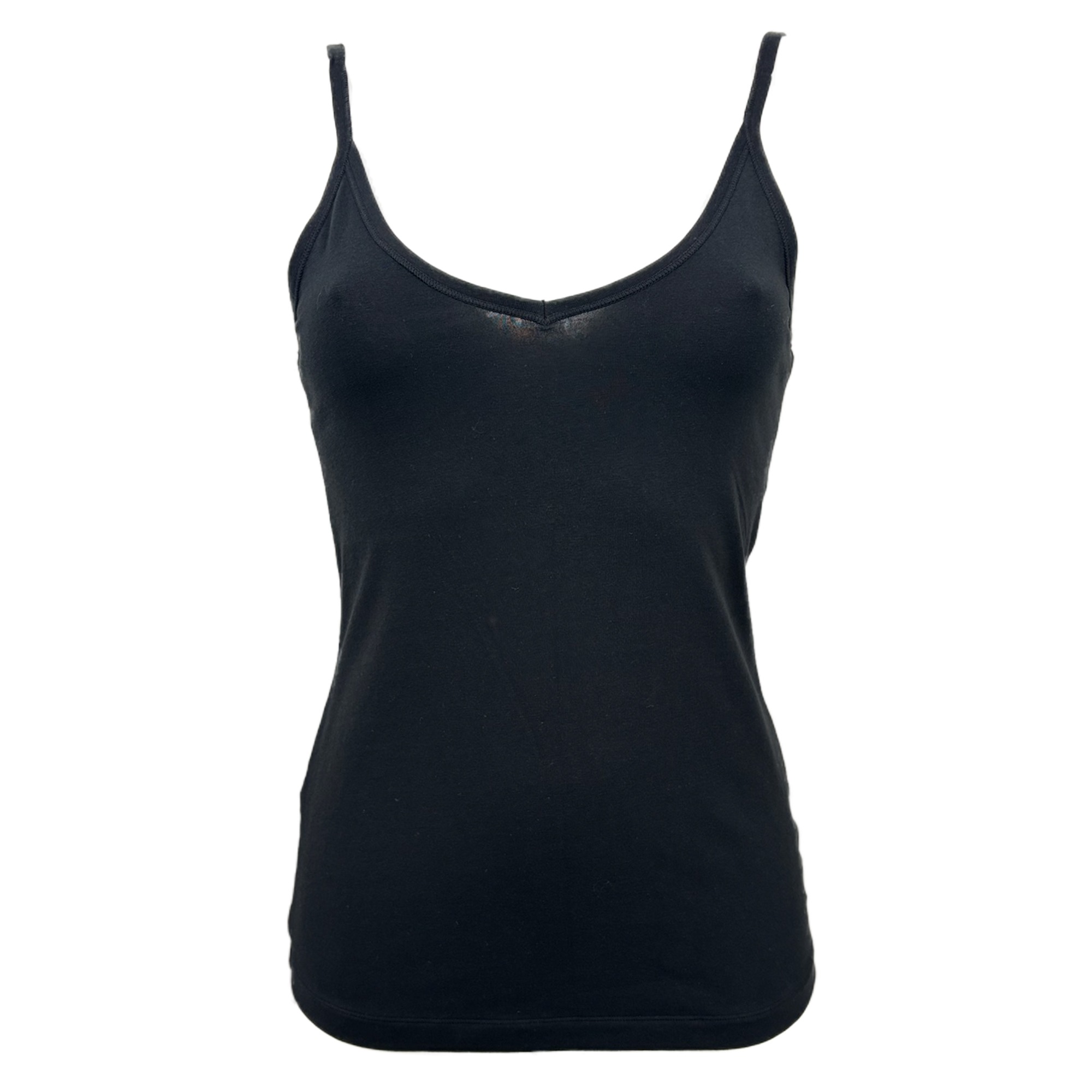 My Basic Damen Unterhemd »Singlet cotton« 3er Pack in schwarz, Größe XL
